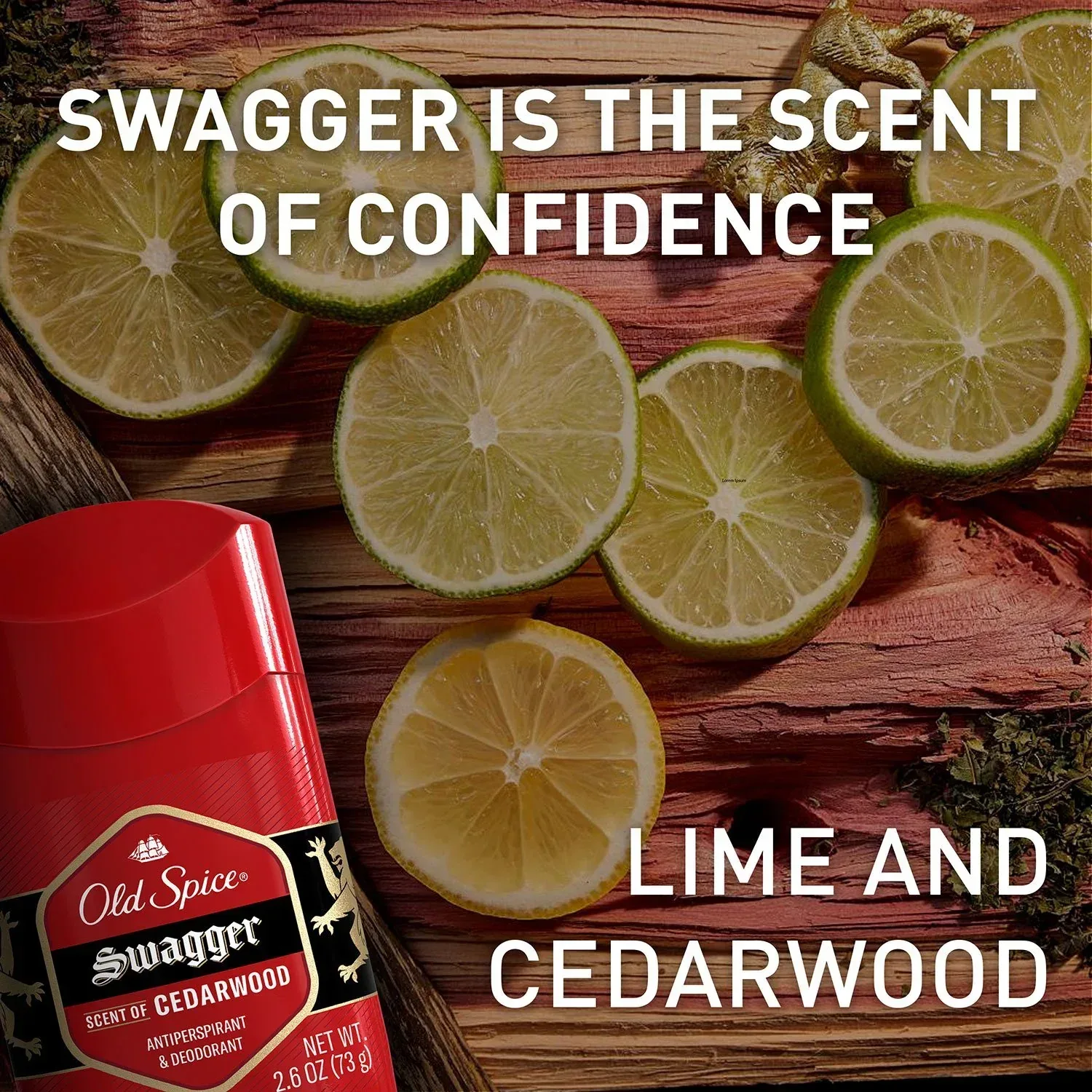 Old Spice Swagger Antiperspirant & Deodorant for Men, 2.6 oz., 5 pk. - Image 3