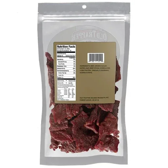 Old Trapper Beef Jerky, Old Fashioned, 10 oz - Image 2