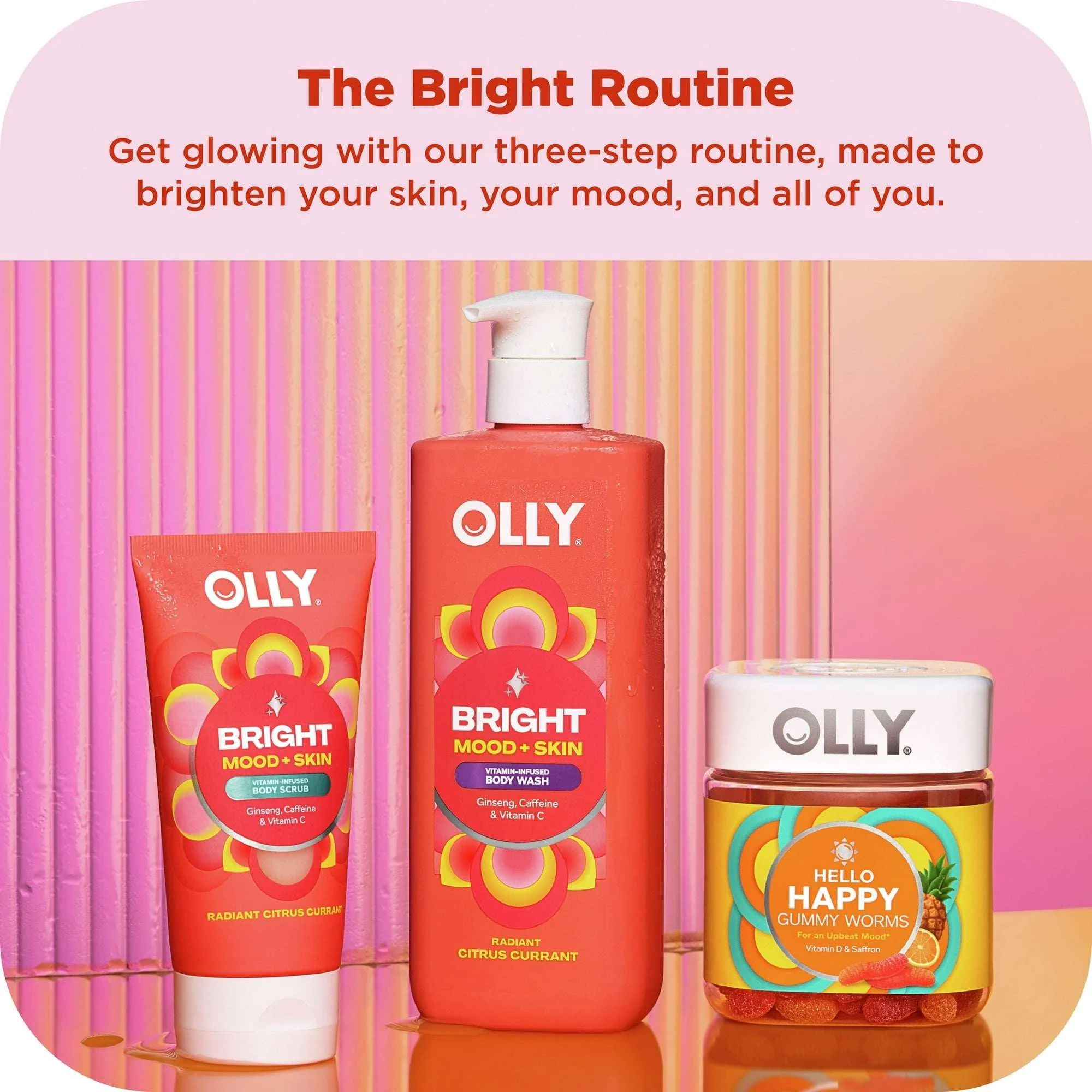 OLLY Bright Body Wash Repairs & Brightens Skin Citrus Currant, 17 oz - Image 5