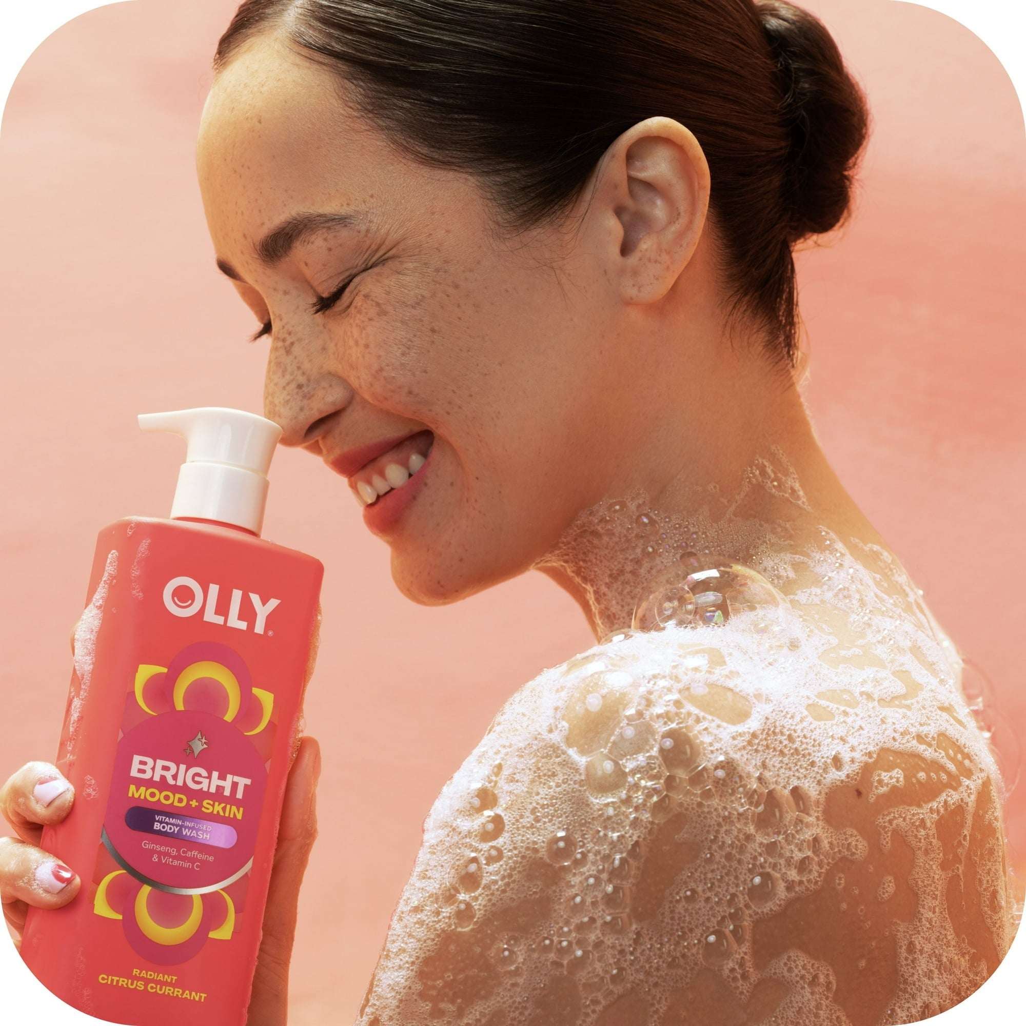 OLLY Bright Body Wash Repairs & Brightens Skin Citrus Currant, 17 oz - Image 6