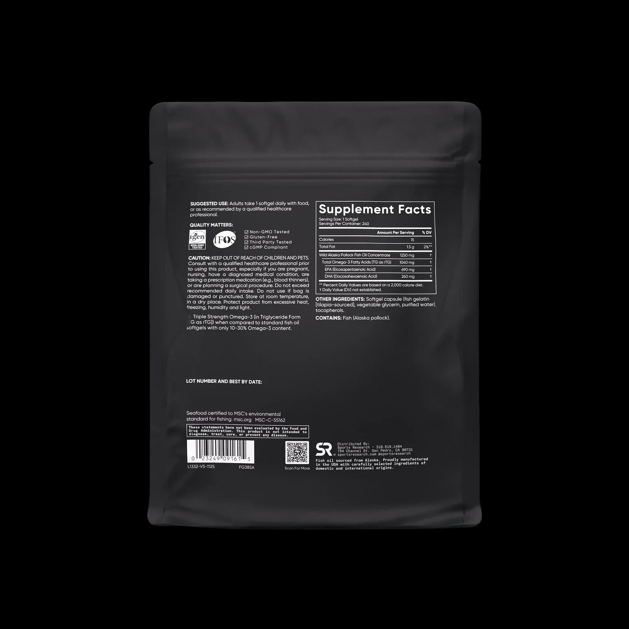Omega-3 Fish Oil from Wild Alaska Pollock - Image 9