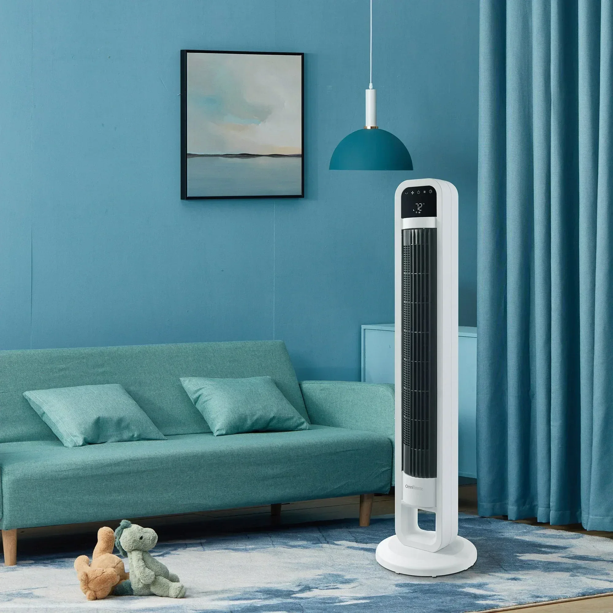 OmniBreeze Tower Fan with Internal Oscillation and Wi-Fi - Image 5