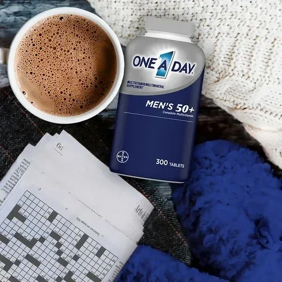 One A Day Men's 50+ Healthy Advantage Multivitamin, 300 Tablets - Image 3