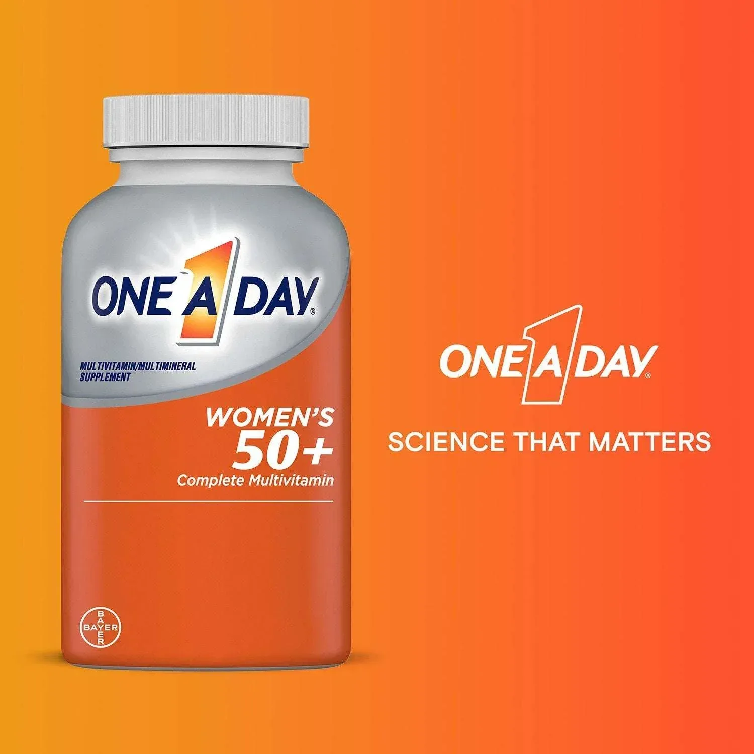 One A Day Women's 50+ Multivitamin Tablets, 300 ct. - Image 7