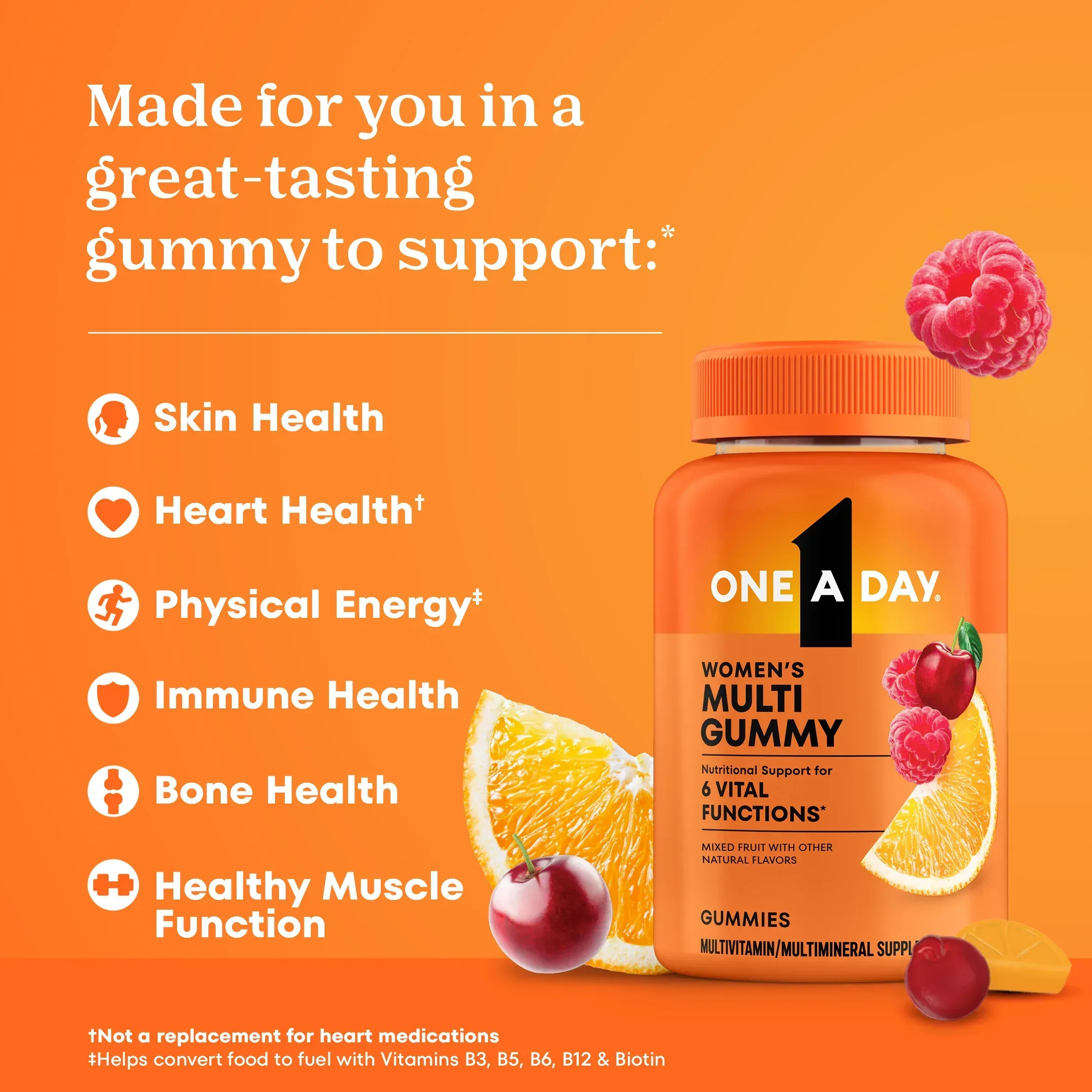 One A Day Women's Gummy Multivitamin, Multivitamins for Women, 80 Ct - Image 4