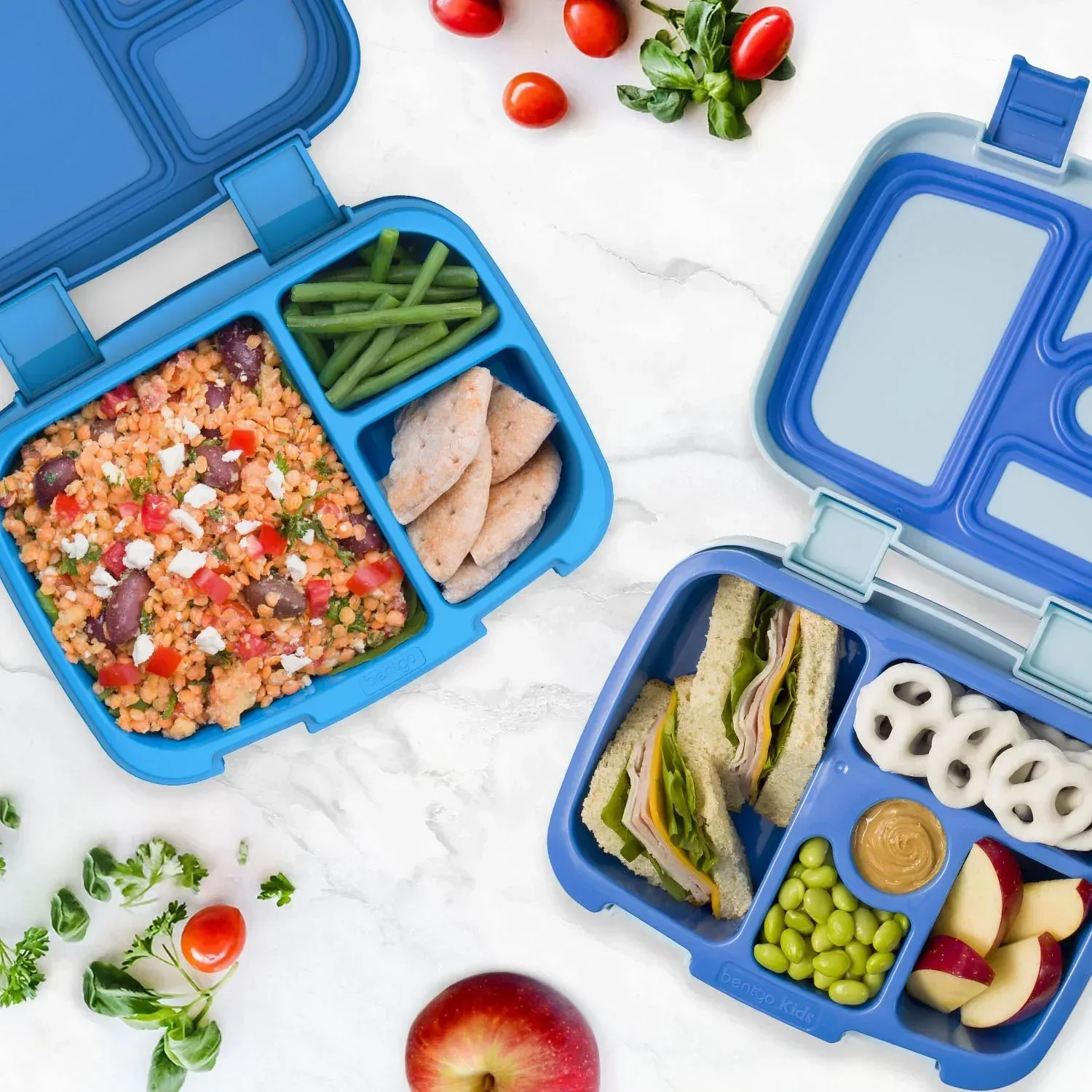 One Bentgo Fresh and One Bentgo Kids Lunch Box, Choose Color - Image 5