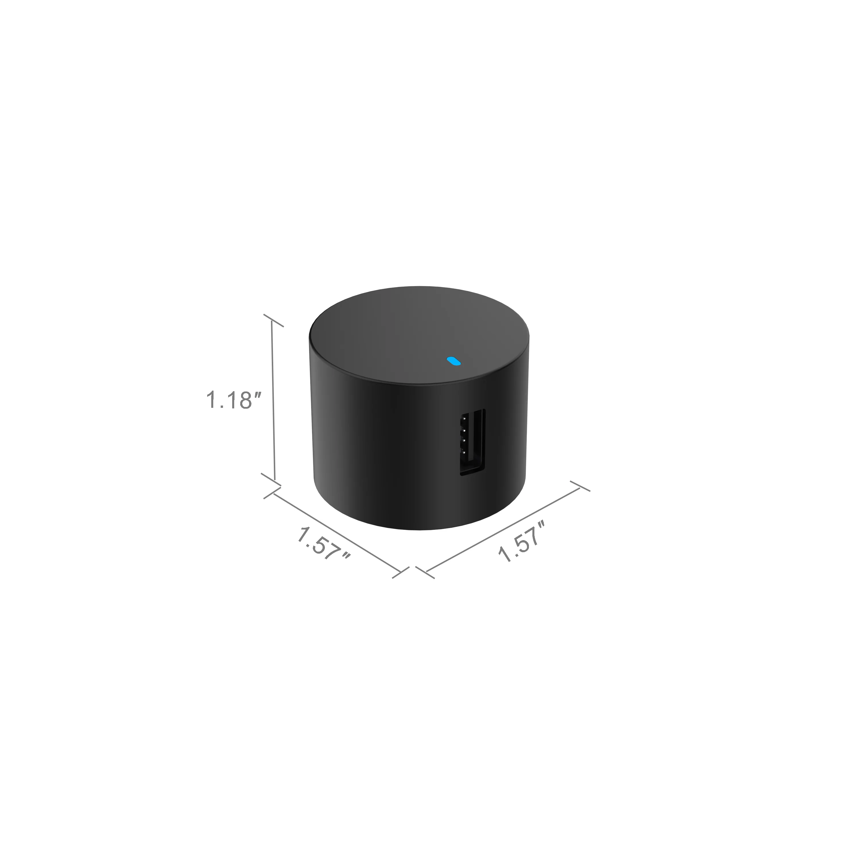 onn 12W Single USB-A Port Wall Charger, Foldable Plug, Black - Compatible with iPhone, Samsung Galaxy, Note, Pixel Devices iPad Pro, & More - Image 10