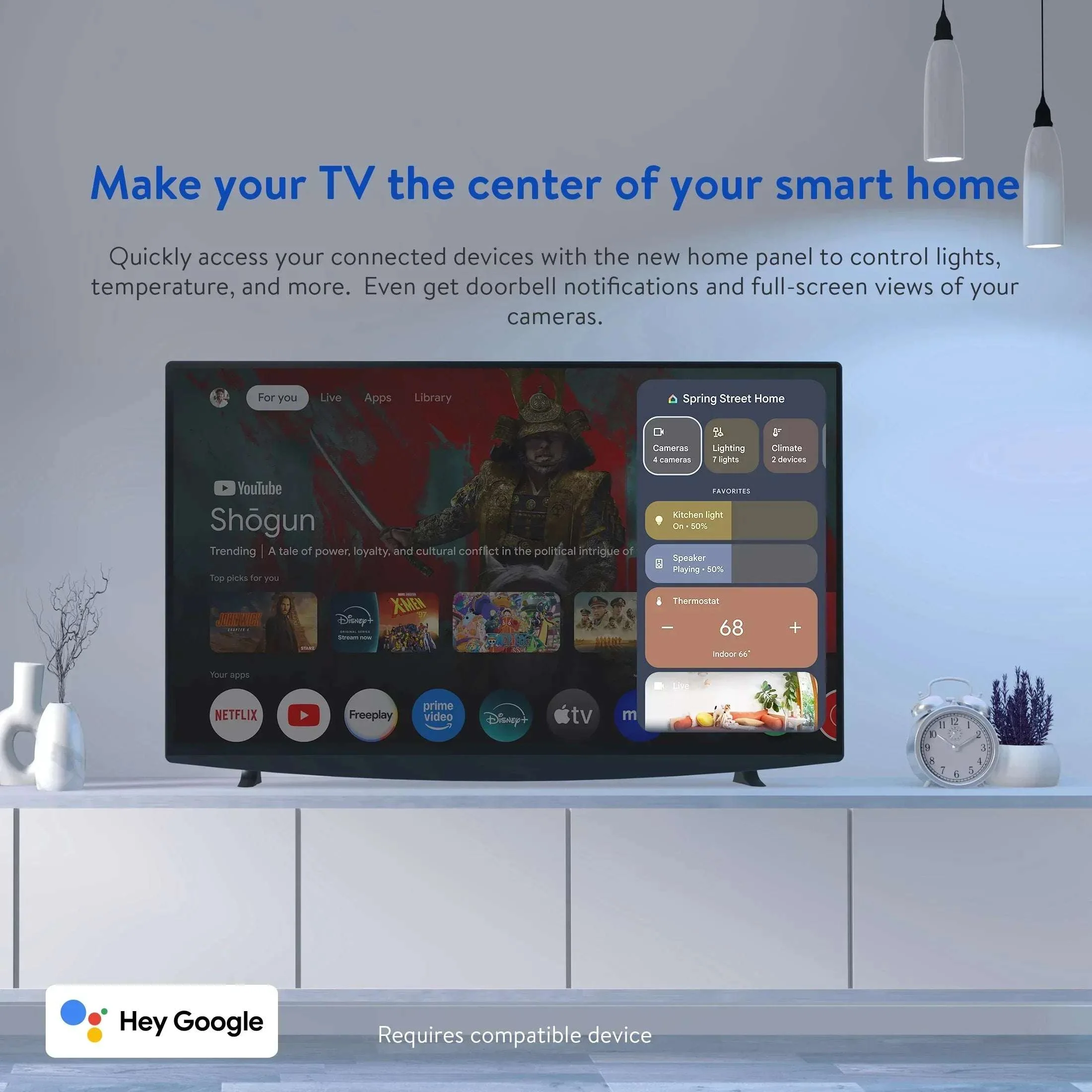 onn 4K Pro Streaming Device, Google TV with Gemini* - Ultra-fast Streaming, Stunning 4K UHD, 32GB Storage, 3GB RAM, Dolby Vision & Atmos, Find My Remote with Backlight, Ethernet Port - Image 7