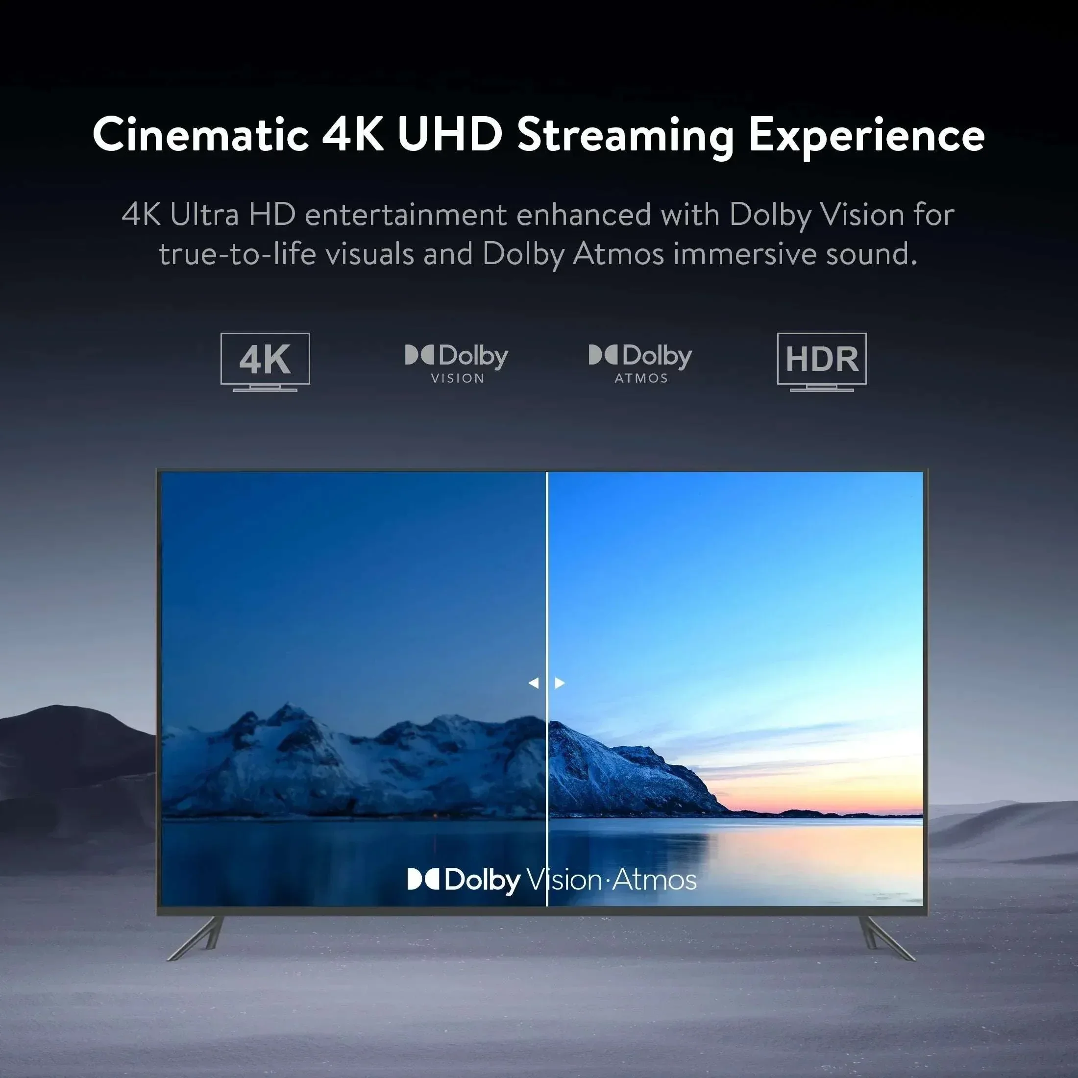 onn 4K Streaming Device, Google TV - Fast Streaming, Ultra HD, 8GB Storage, 2GB RAM, Remote with Voice Control - Image 5