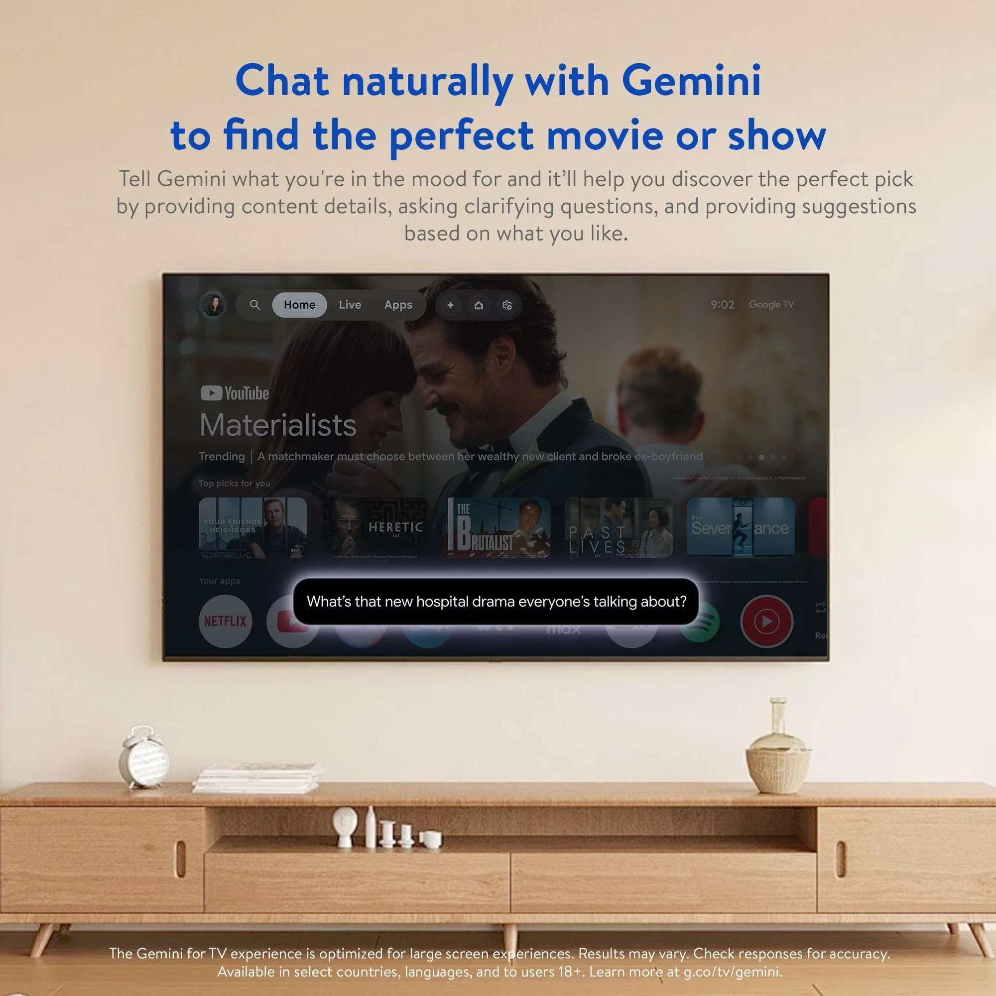 onn 4K Streaming Device, Google TV with Gemini (NEW 2026 Model) - Fast Streaming, Ultra HD, 8GB Storage, 2GB RAM, Remote With Voice Control - U.S. Compatible only - Image 4