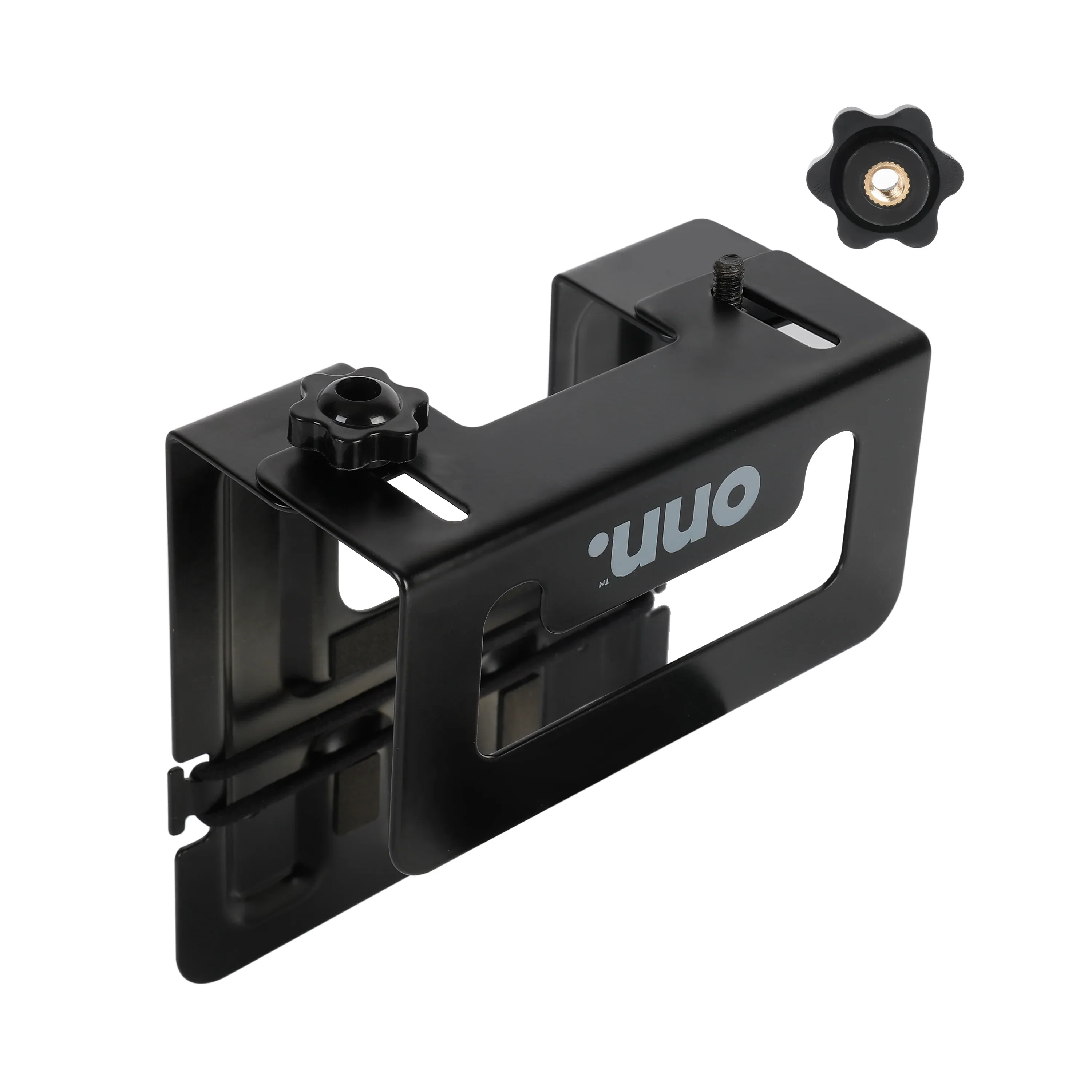 Onn Adjustable Wall Mount for most Streaming Devices, Black - Image 7