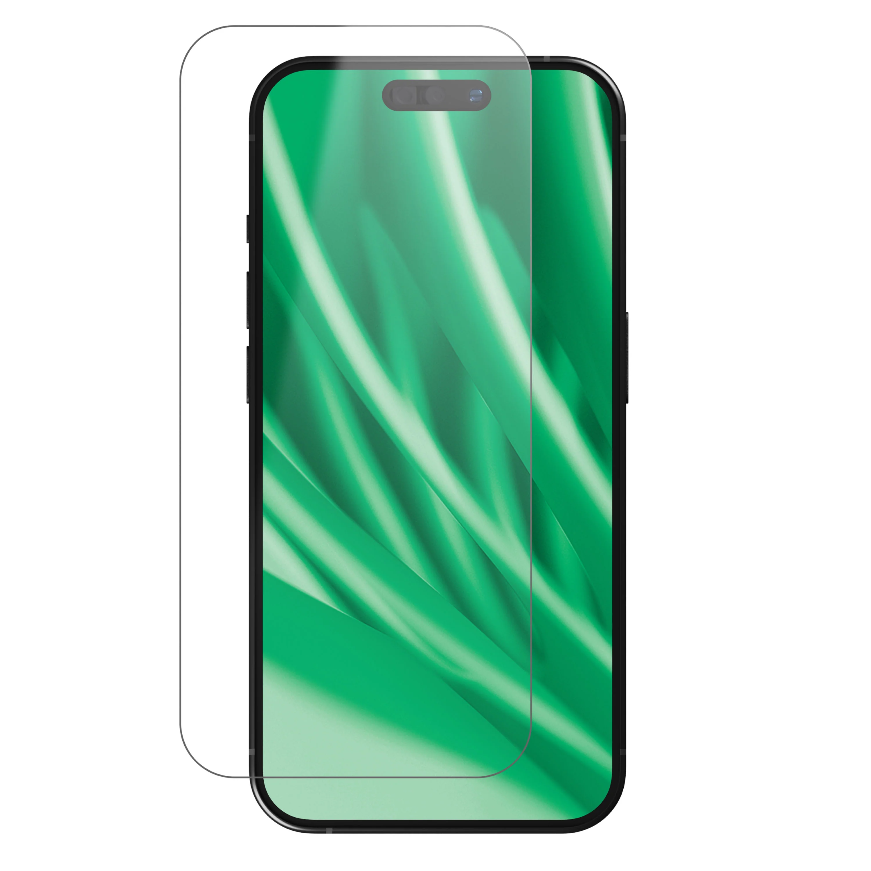 onn Corning Glass Screen Protector for iPhone® 17 Pro, Made with Durable Glass by Corning™ for Ultimate Protection, Includes Easy Application Tray