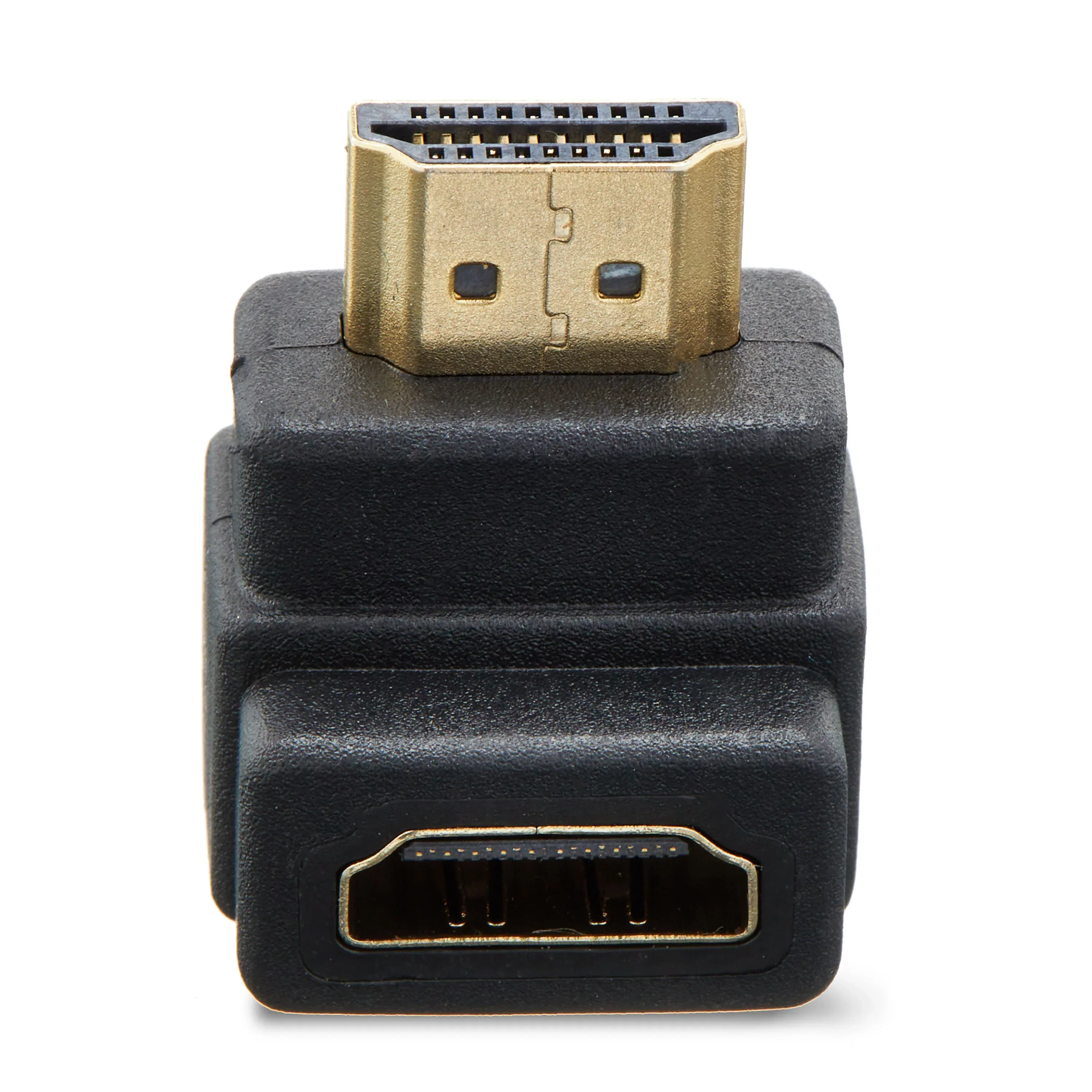 onn HDMI 90-Degree Adapter, Black - Image 4