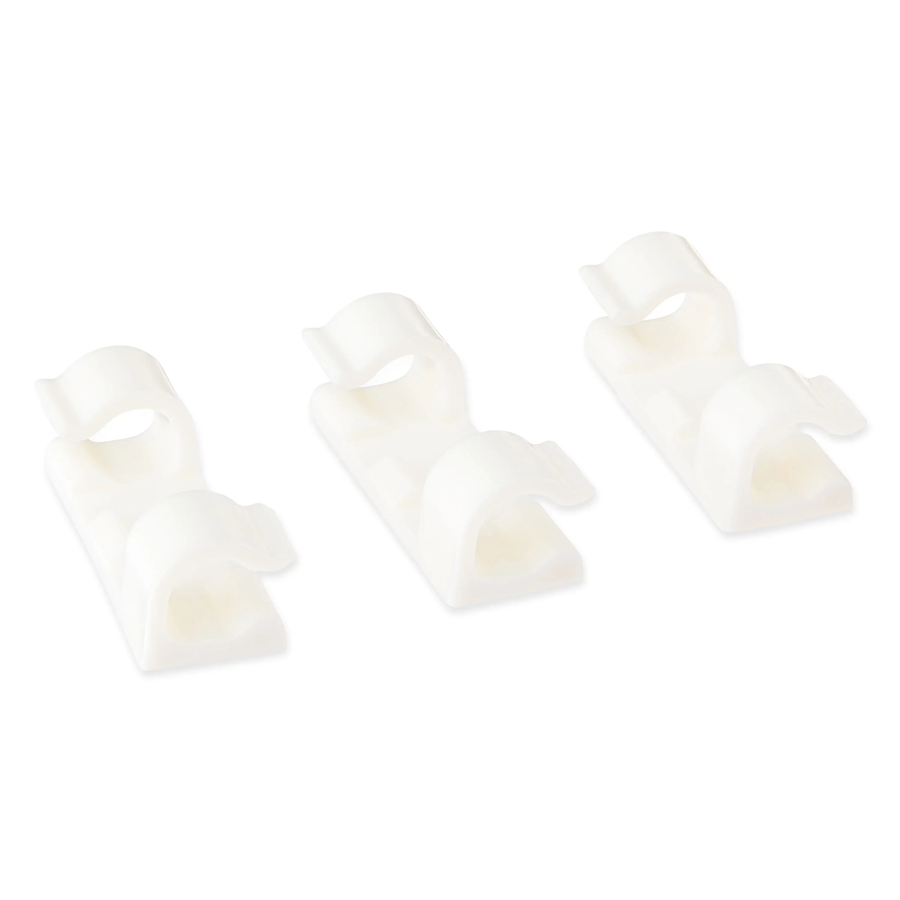 onn Peel and Stick Adhesive Cable Management Clips, 24 Count - Image 11
