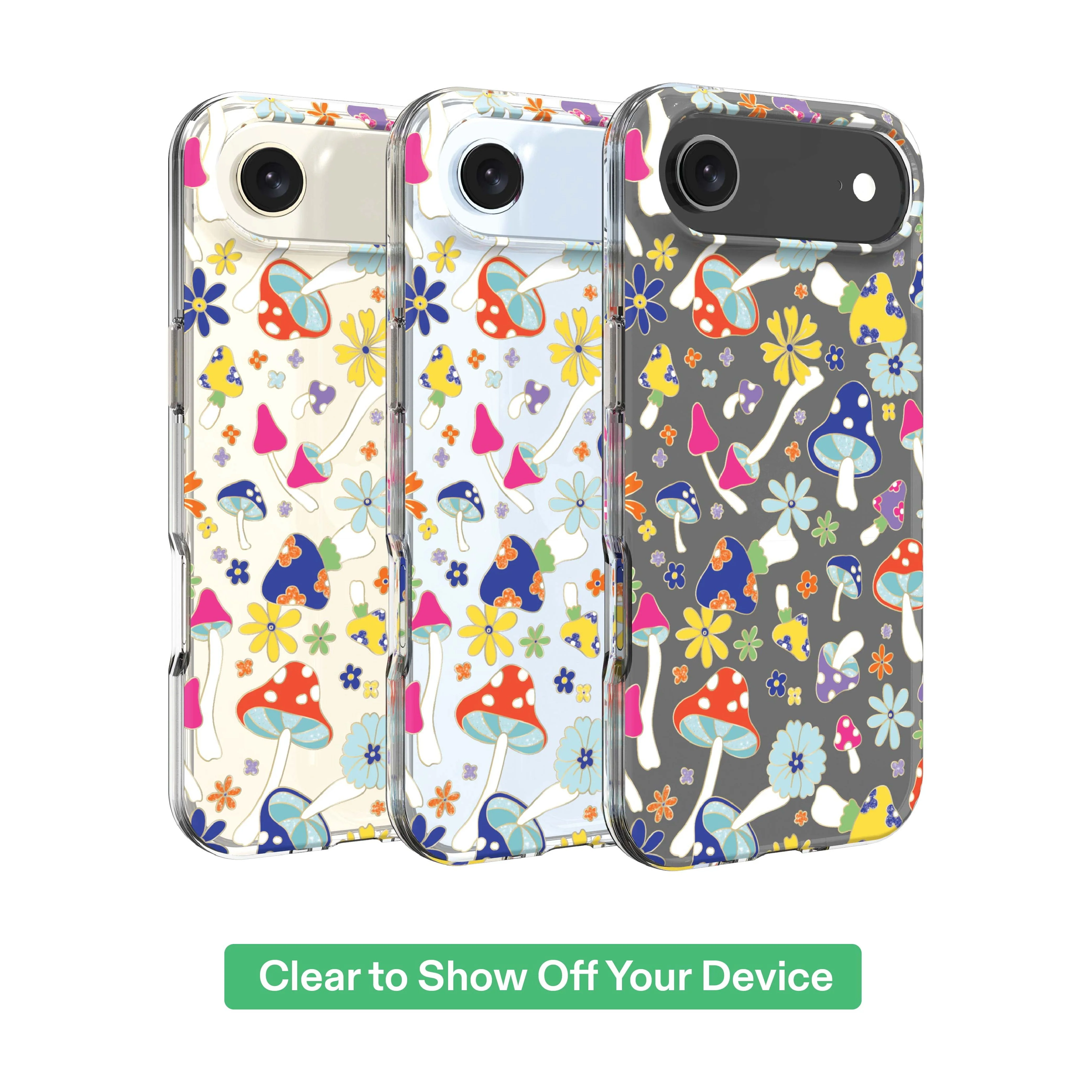 onn Phone Case for iPhone Air - Multicolor Mushroom - Image 5