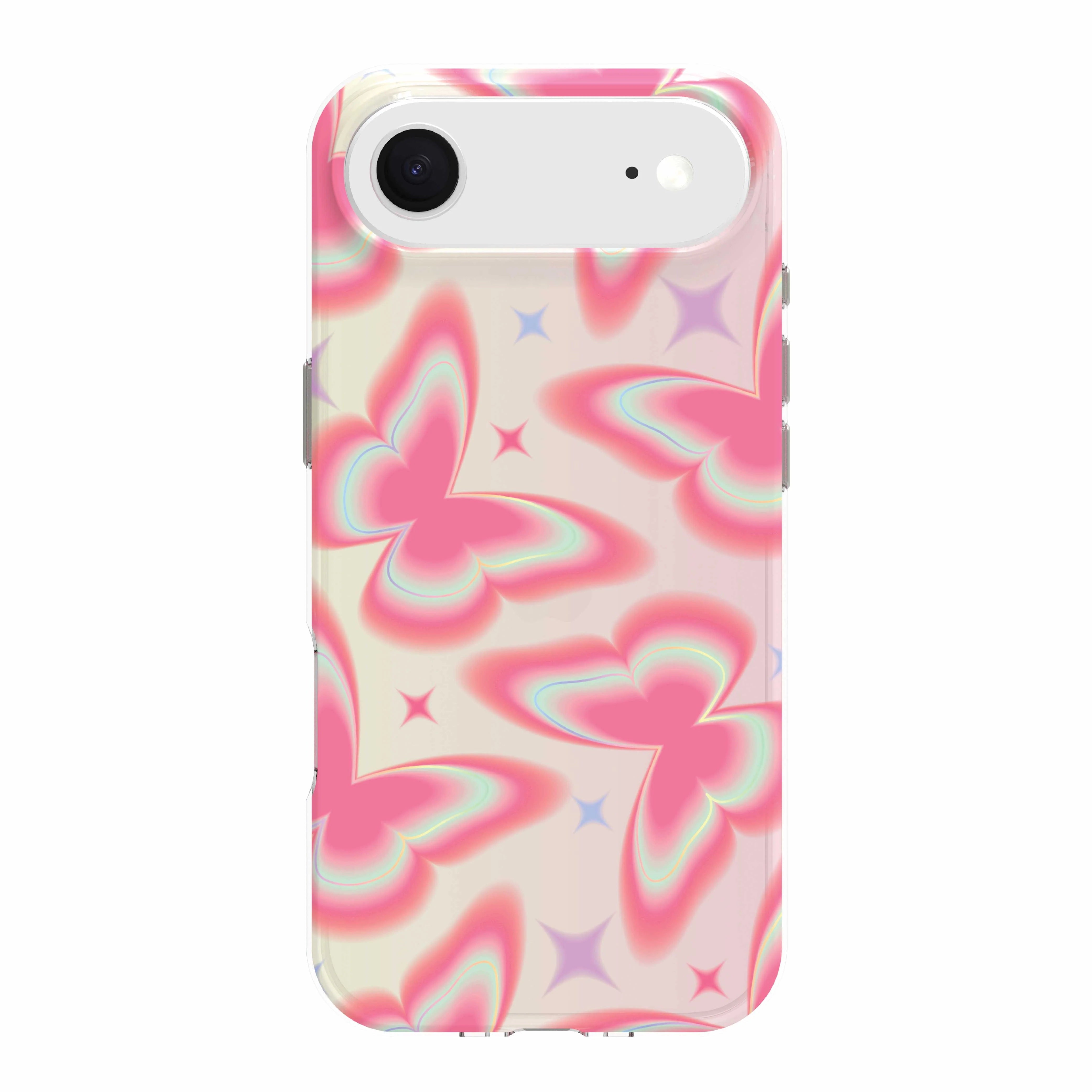 onn Retro Butterfly Phone Case for iPhone 17