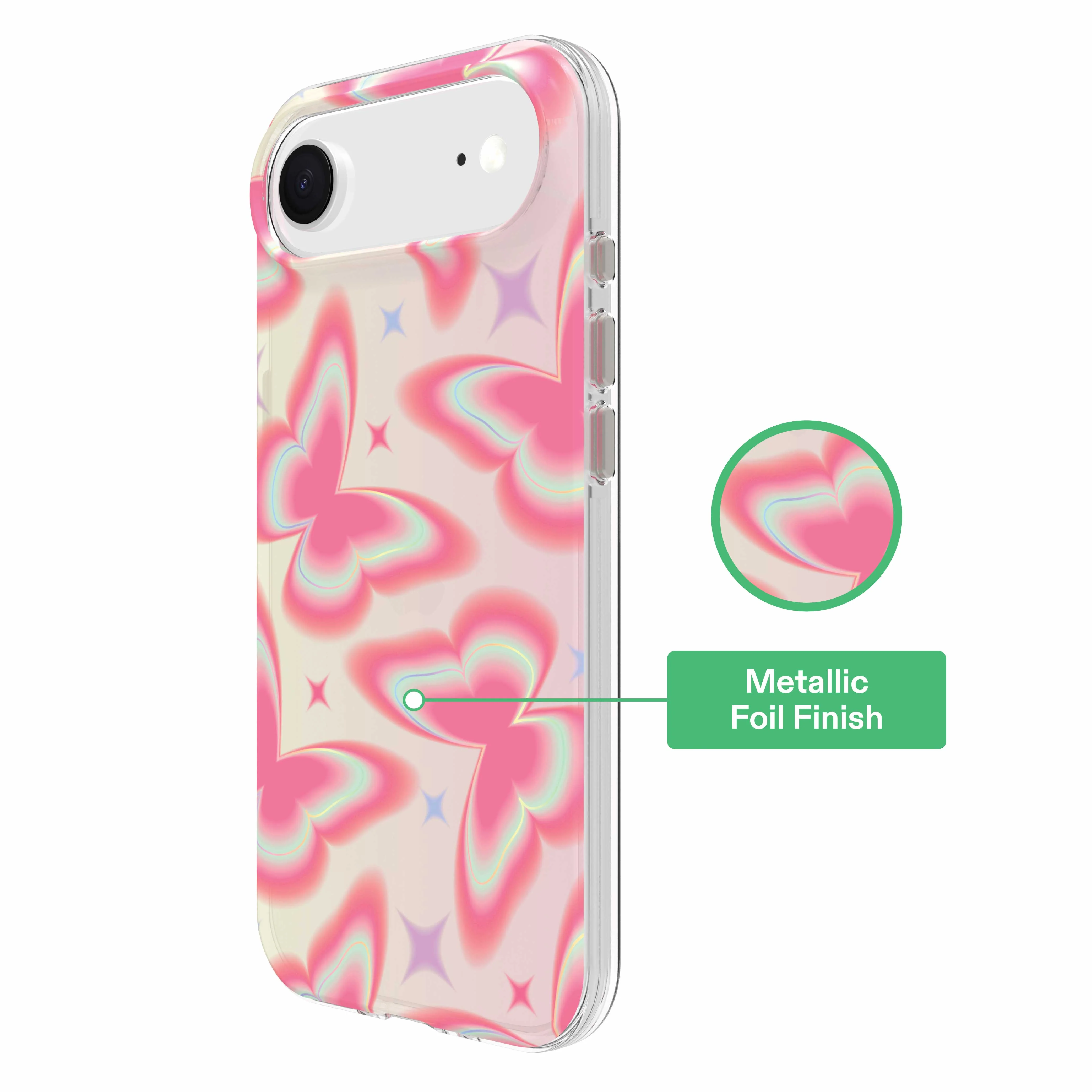 onn Retro Butterfly Phone Case for iPhone 17 - Image 2