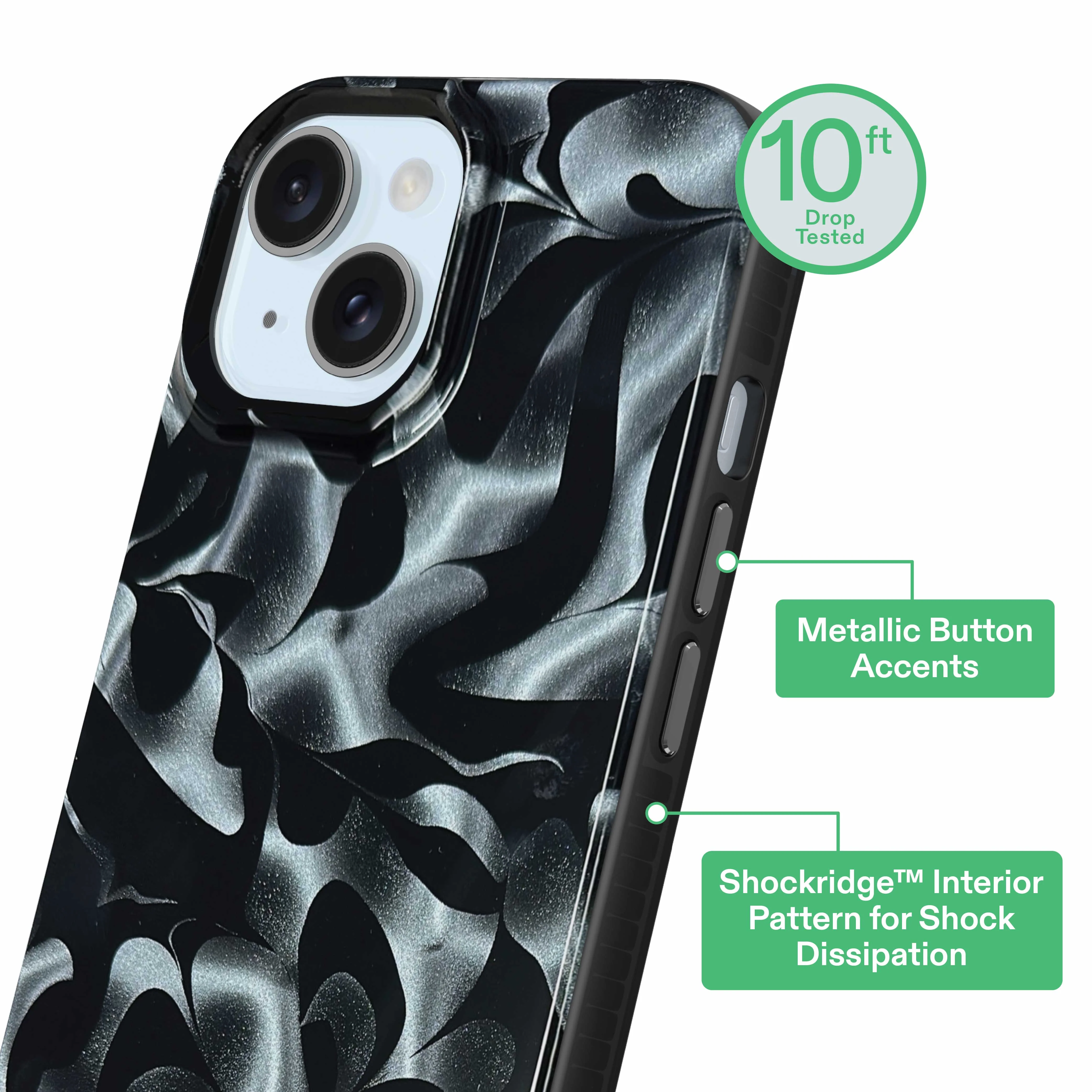 onn Stardust Phone Case for iPhone 17e / iPhone 16e / iPhone 15 / iPhone 14 / iPhone 13 - Image 4