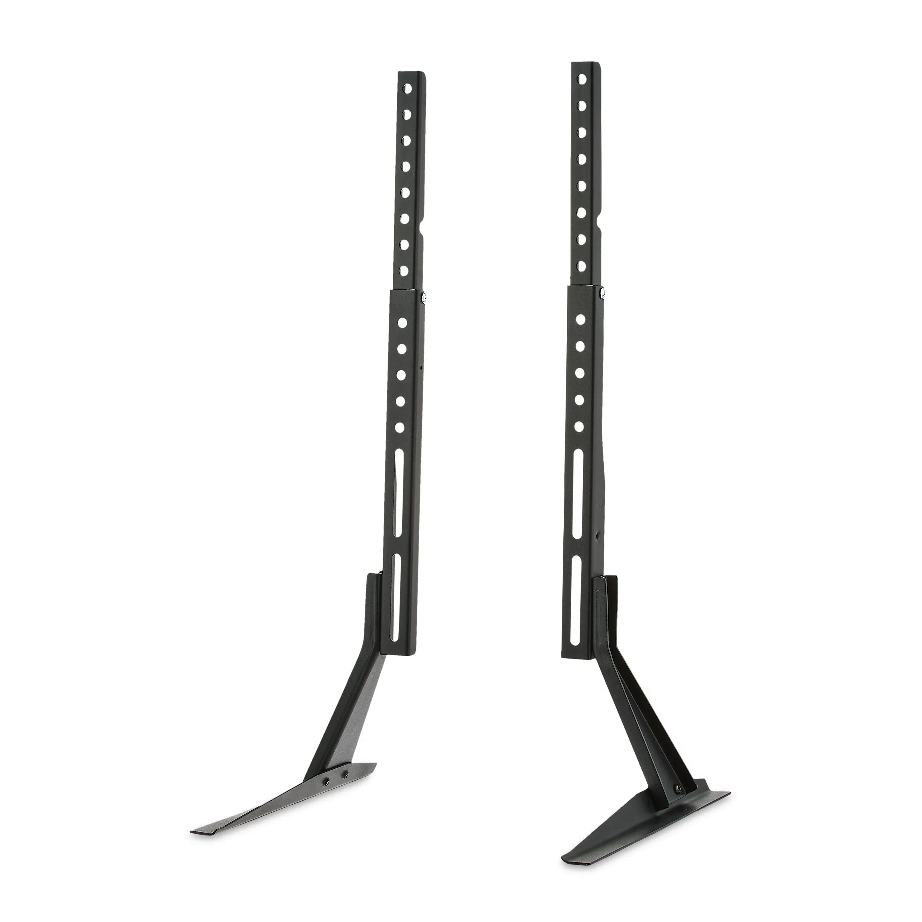 onn Tabletop TV Stand for 37" to 70" TVs, Holds up to 110 lbs, Black- Metal Legs for Tabletop - Image 4