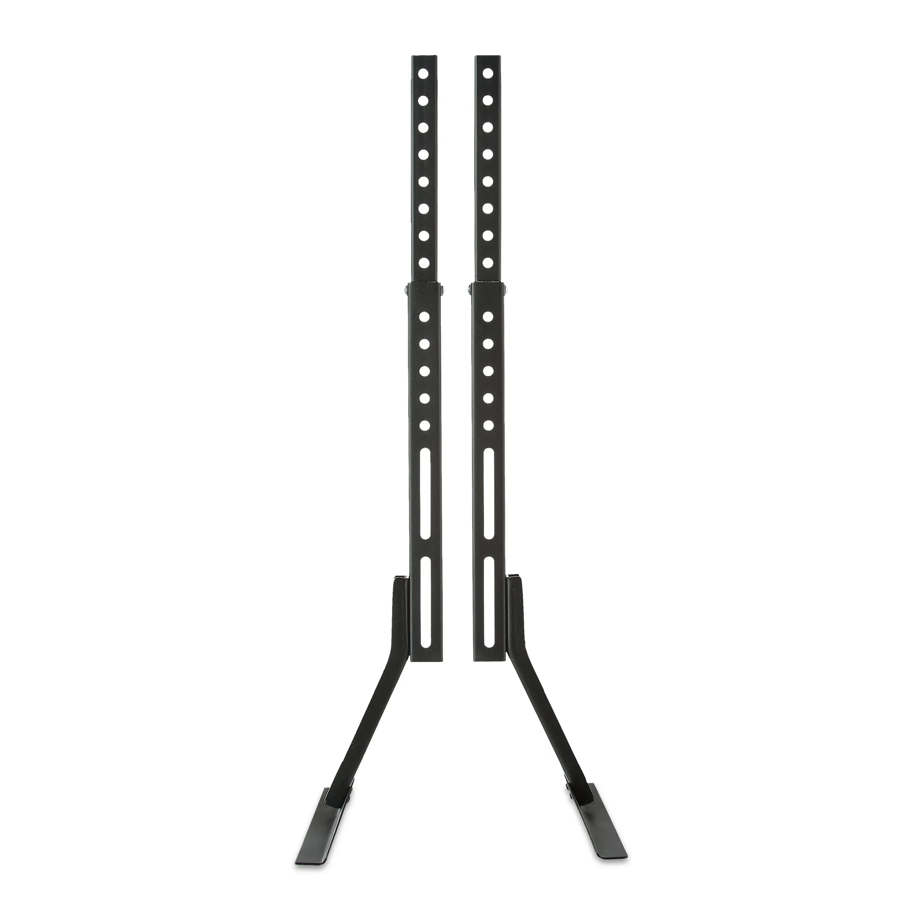 onn Tabletop TV Stand for 37" to 70" TVs, Holds up to 110 lbs, Black- Metal Legs for Tabletop - Image 9
