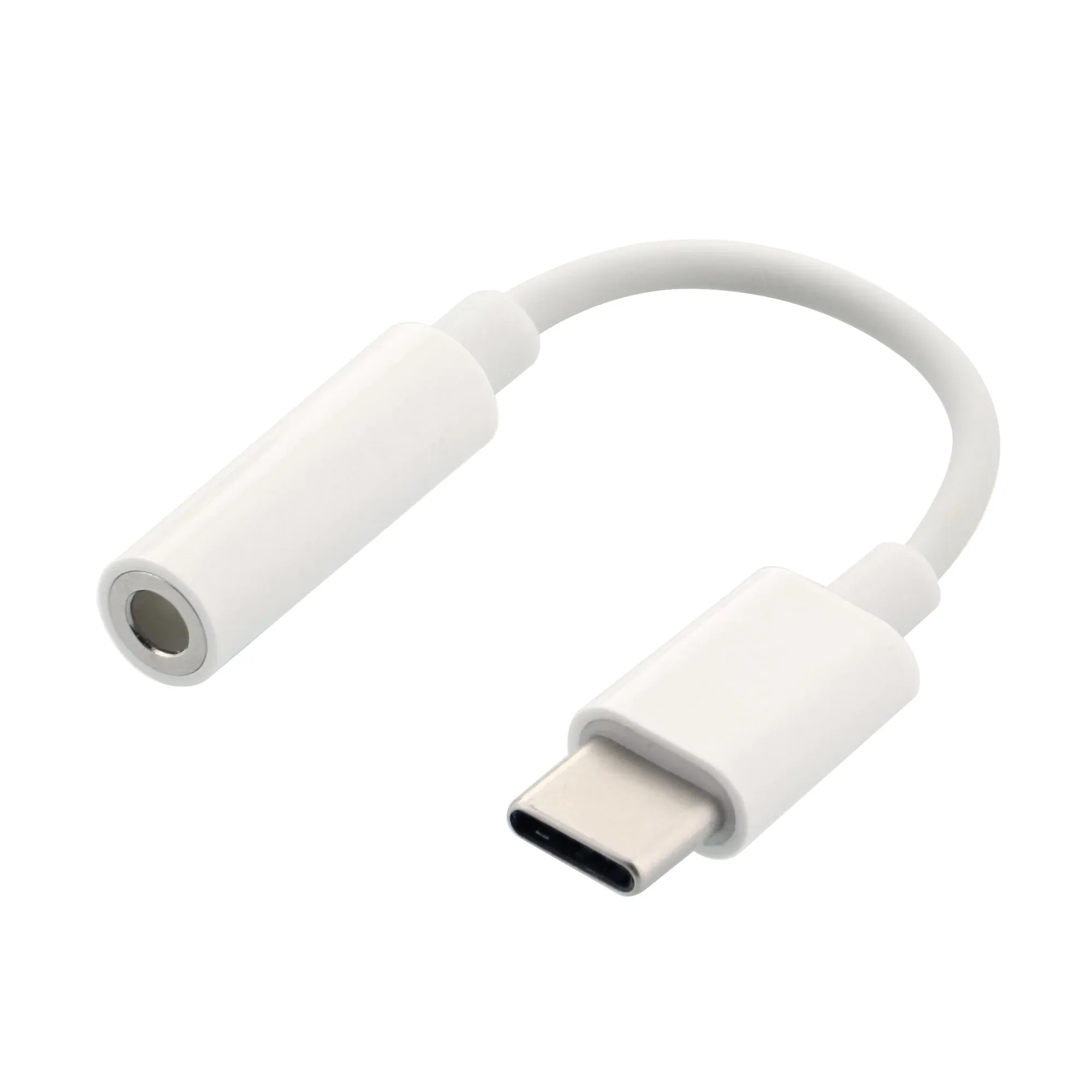 onn USB-C to 3.5 mm Adapter, White - Image 6