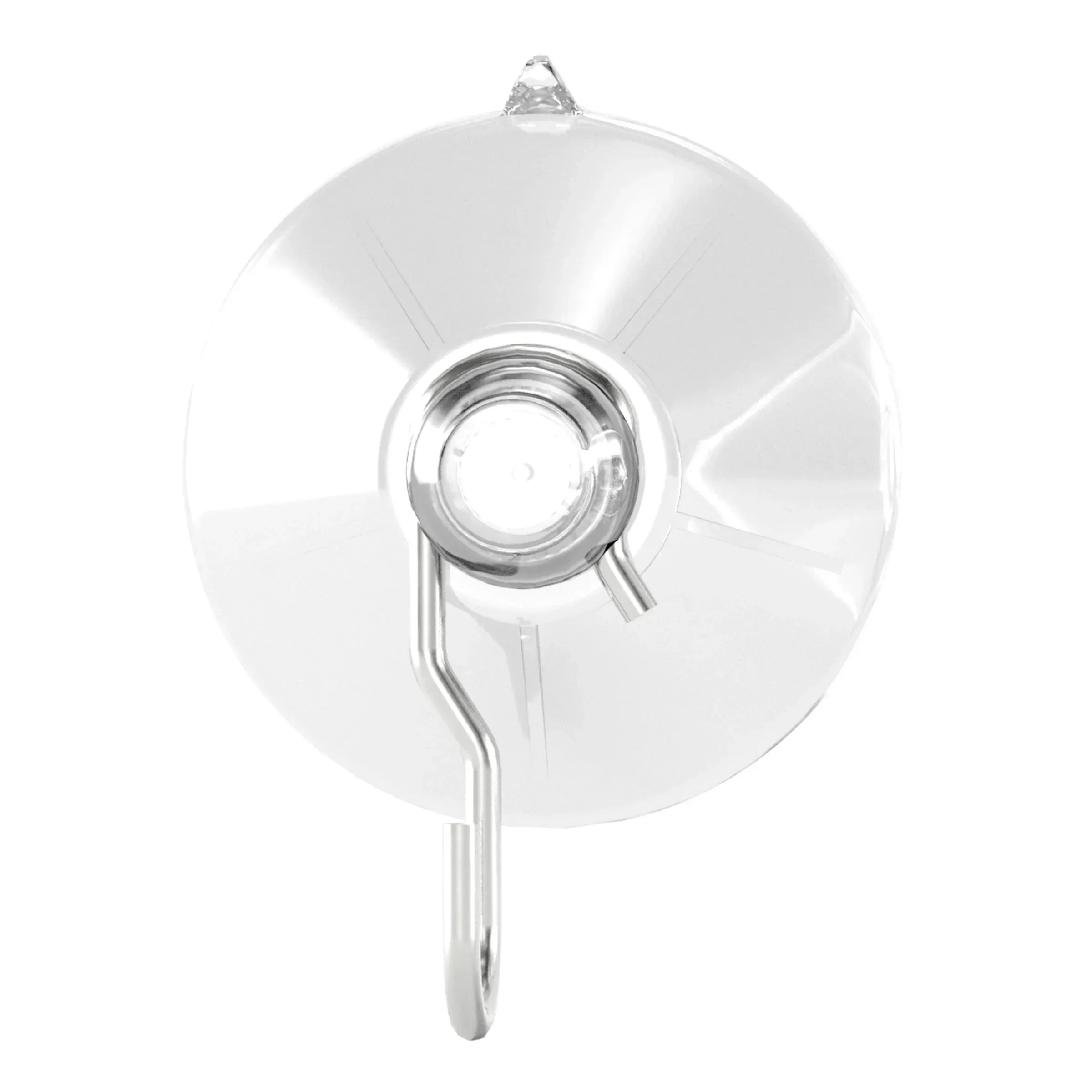 Ook Suction Cup Hooks, Suction Cup Hangers, Large, 5 lbs, PVC, Clear, 3 pack - Image 7