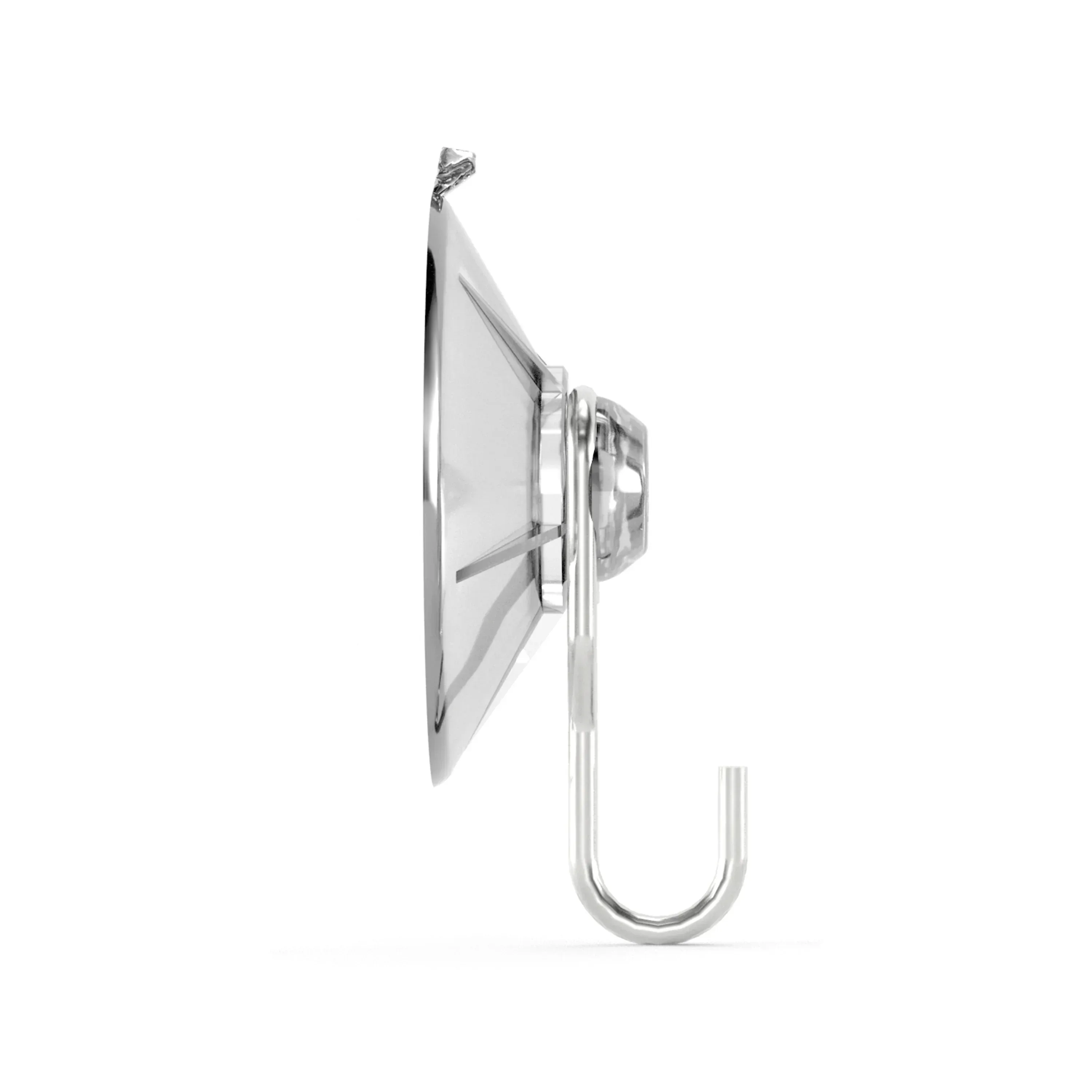 Ook Suction Cup Hooks, Suction Cup Hangers, Large, 5 lbs, PVC, Clear, 3 pack - Image 9