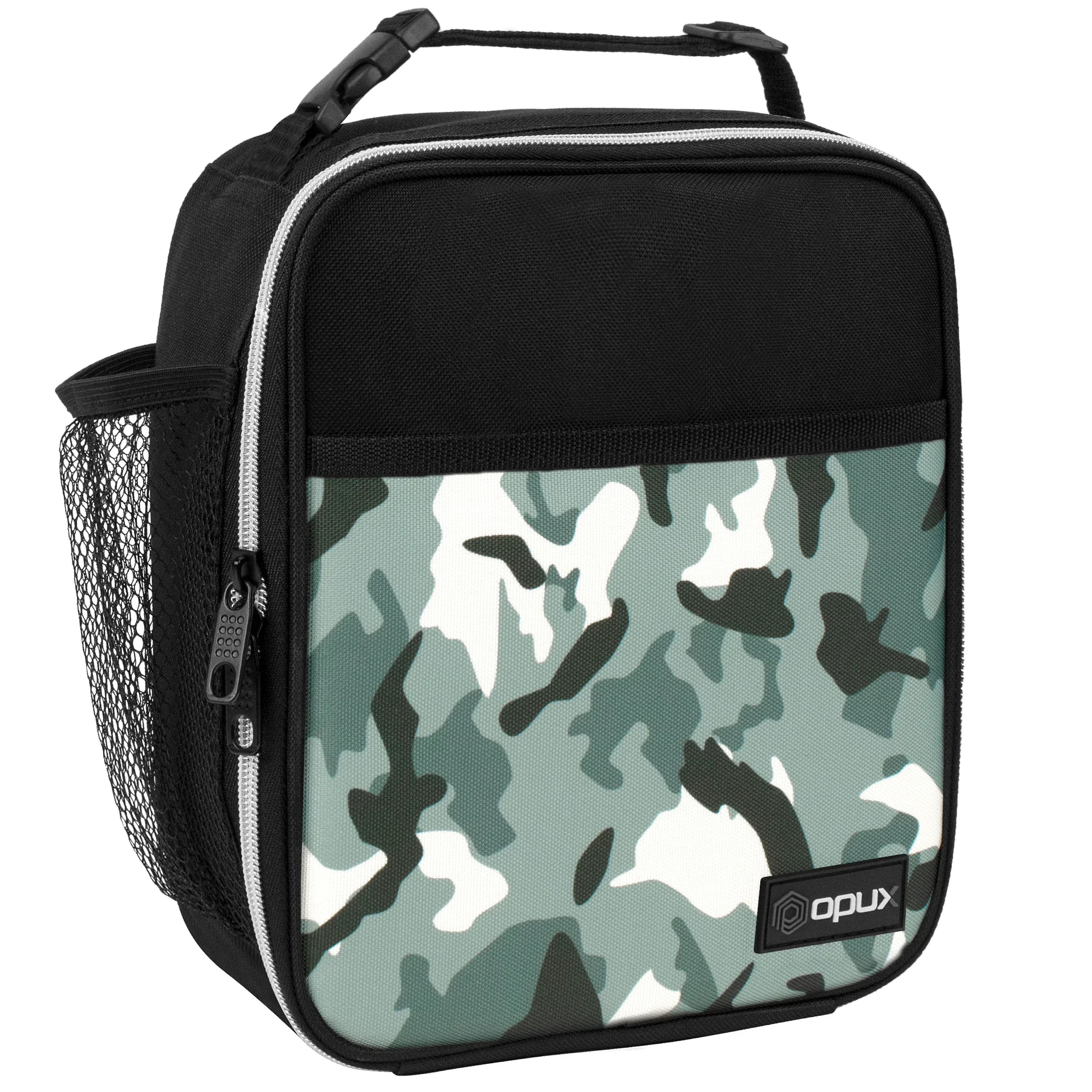OPUX Premium Insulated Lunch Box, Soft School Lunch Bag for Kids Boys Girls, Leakproof Small Lunch Pail Men Women Work, Reusable Compact Cooler Tote Lunchbox for Office Adult, Black - Image 11