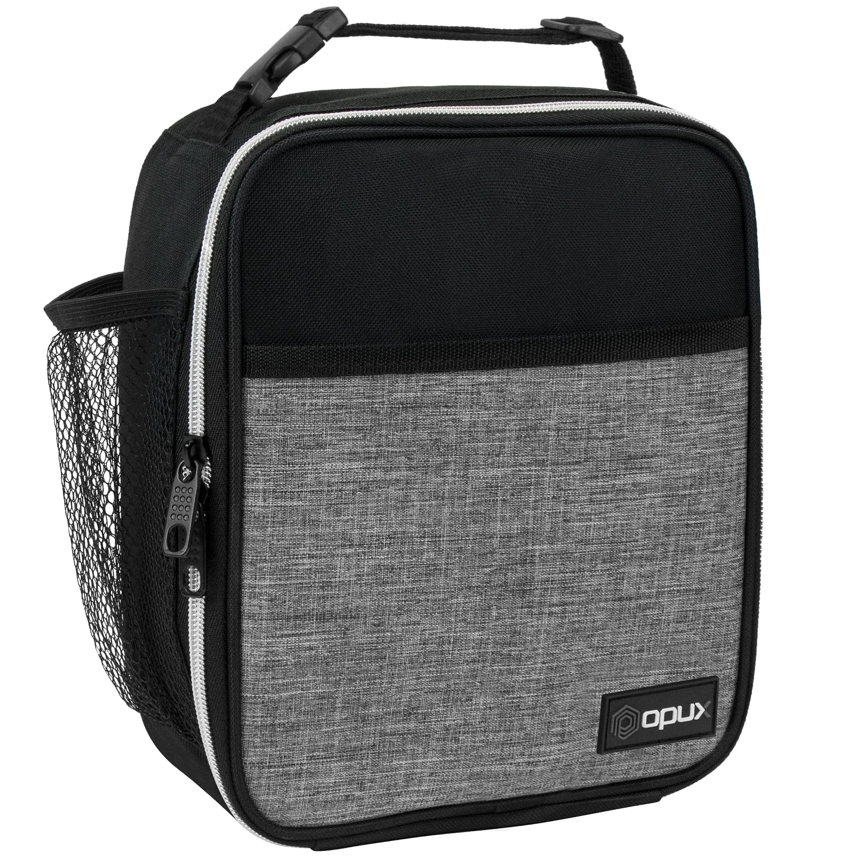 OPUX Premium Insulated Lunch Box, Soft School Lunch Bag for Kids Boys Girls, Leakproof Small Lunch Pail Men Women Work, Reusable Compact Cooler Tote Lunchbox for Office Adult, Black - Image 13