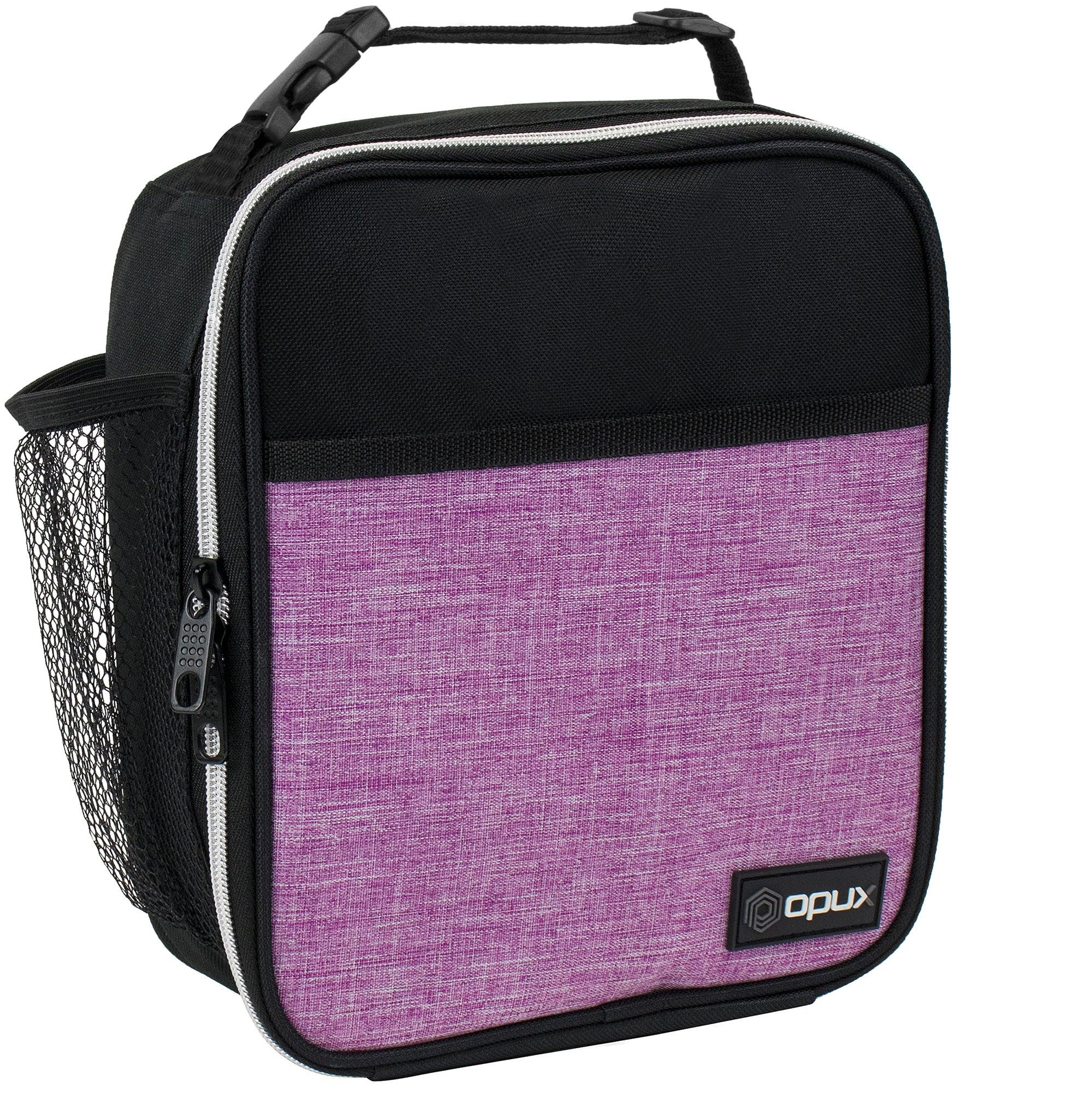 OPUX Premium Insulated Lunch Box, Soft School Lunch Bag for Kids Boys Girls, Leakproof Small Lunch Pail Men Women Work, Reusable Compact Cooler Tote Lunchbox for Office Adult, Black - Image 17