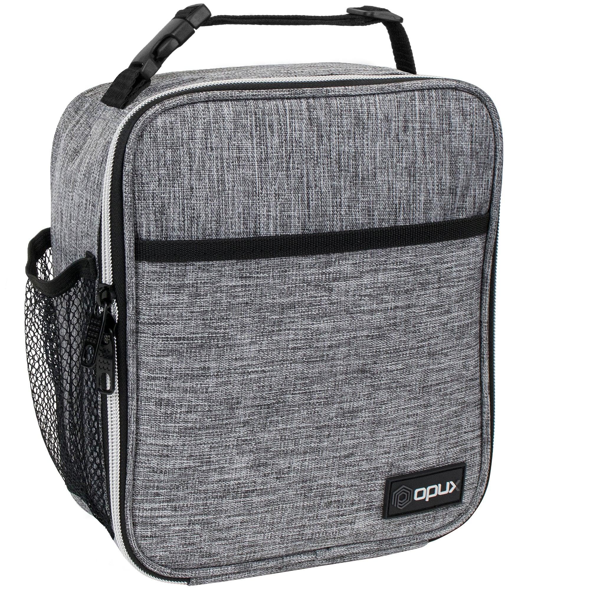 OPUX Premium Insulated Lunch Box, Soft School Lunch Bag for Kids Boys Girls, Leakproof Small Lunch Pail Men Women Work, Reusable Compact Cooler Tote Lunchbox for Office Adult, Black - Image 20