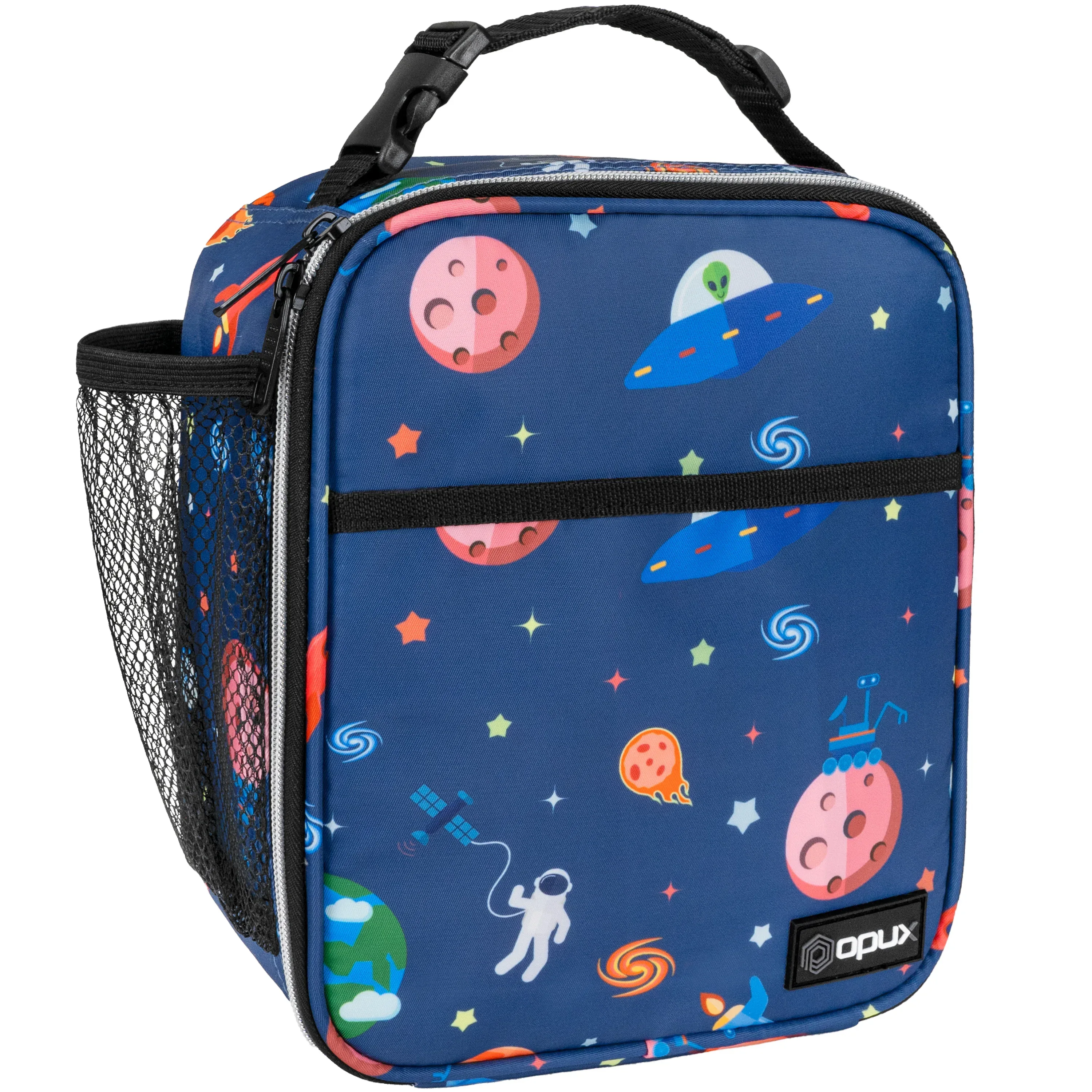 OPUX Premium Insulated Lunch Box, Soft School Lunch Bag for Kids Boys Girls, Leakproof Small Lunch Pail Men Women Work, Reusable Compact Cooler Tote Lunchbox for Office Adult, Black - Image 24