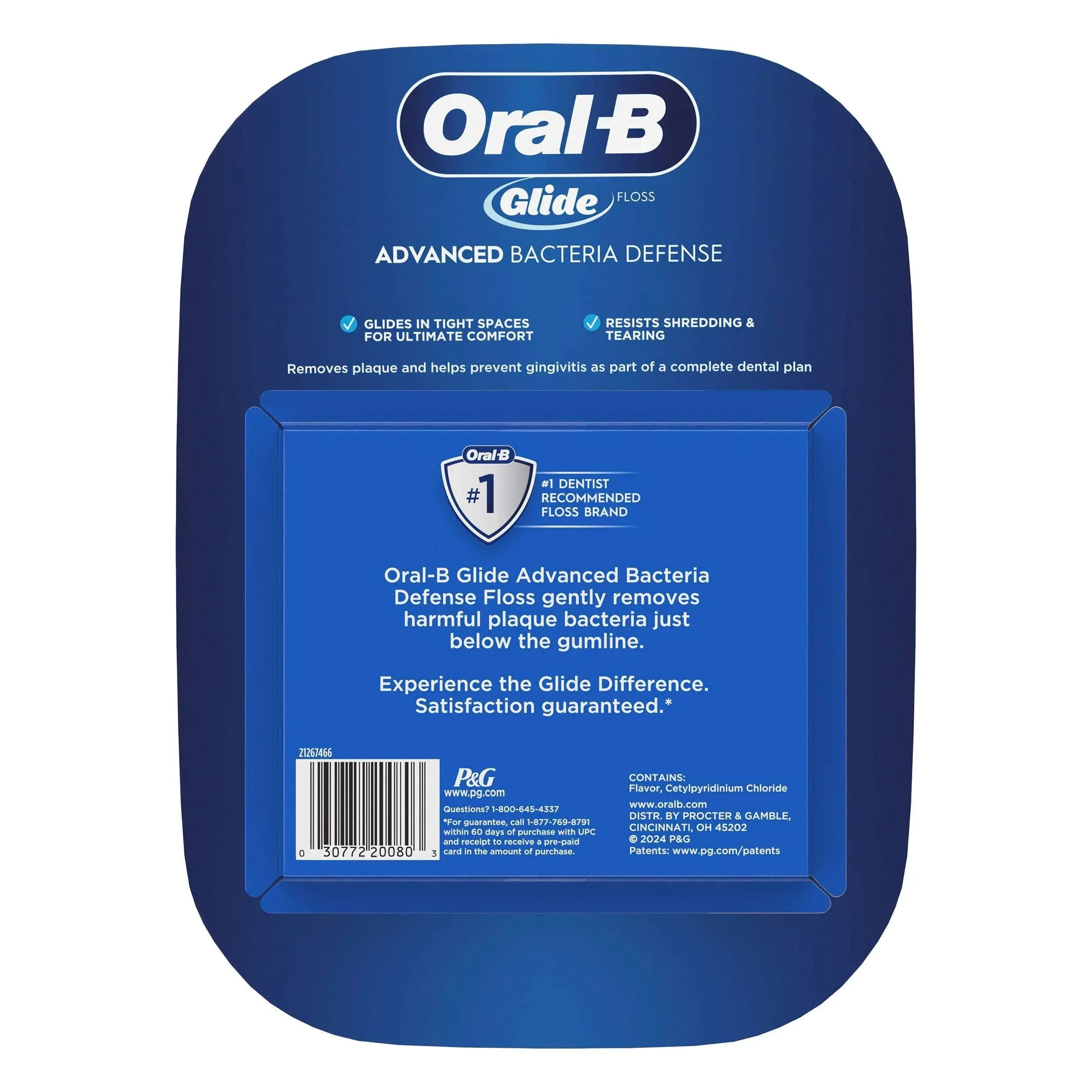 Oral-B Glide Advanced Multi-Protection Floss, 6-pack - Image 2