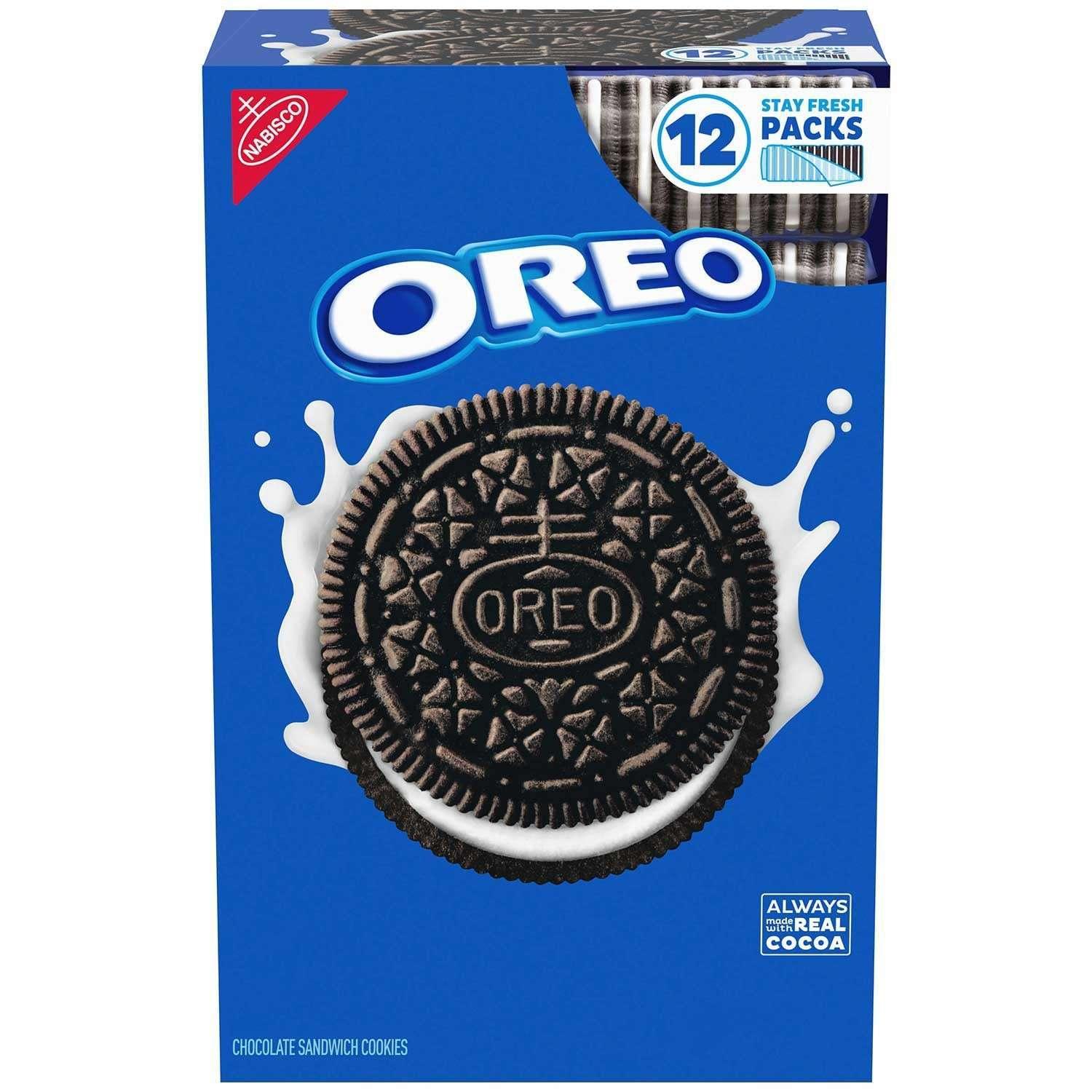 OREO Chocolate Sandwich Cookies, 5.23 oz., 12 pk. - Image 2