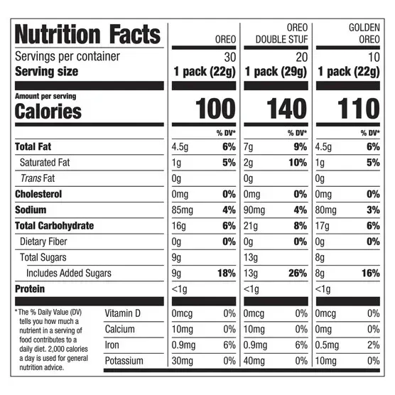 OREO Sandwich Cookies, Variety Pack, 60-count - Image 2