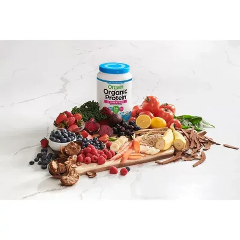 Orgain Organic Plant Based Protein Powder Vanilla Bean - Image 5