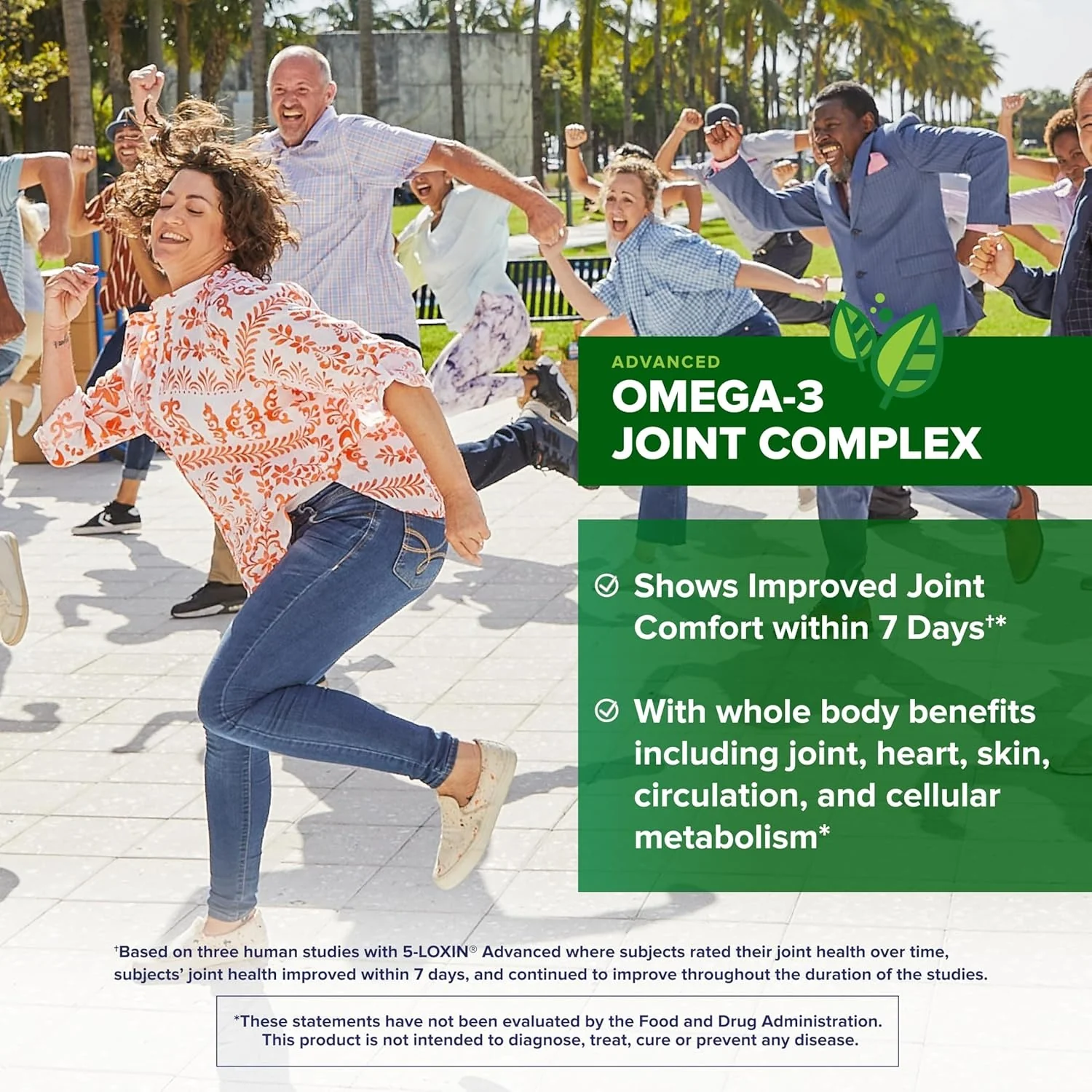 Osteo Bi-Flex Advanced Omega-3 Joint Complex Algae Oil Plant-Based Supplement, Improve Joint Function, Strength, Flexibility, Mobility 80 Softgels - Image 3