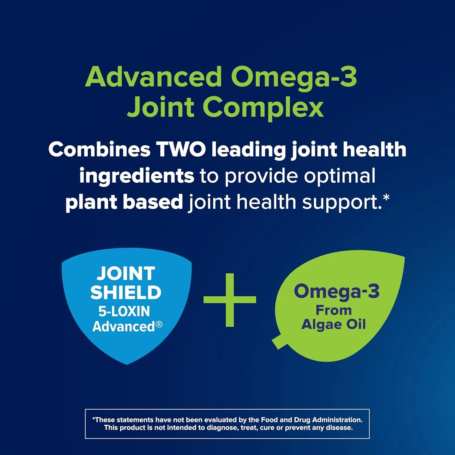 Osteo Bi-Flex Advanced Omega-3 Joint Complex Algae Oil Plant-Based Supplement, Improve Joint Function, Strength, Flexibility, Mobility 80 Softgels - Image 4