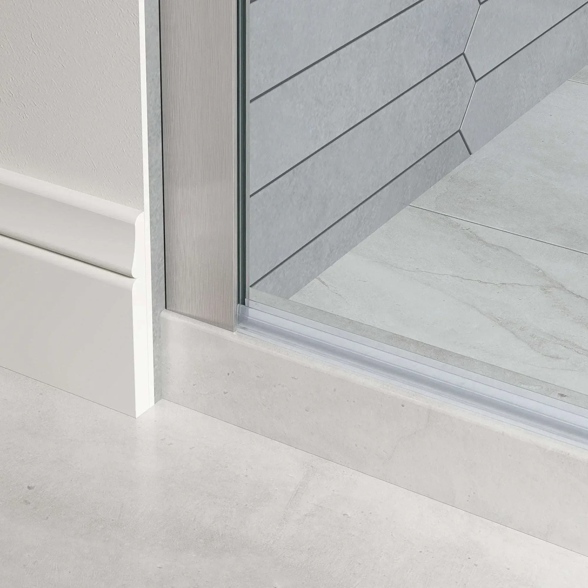 OVE Decors Renfrew Frameless Soft-close Sliding Shower Door - Image 6