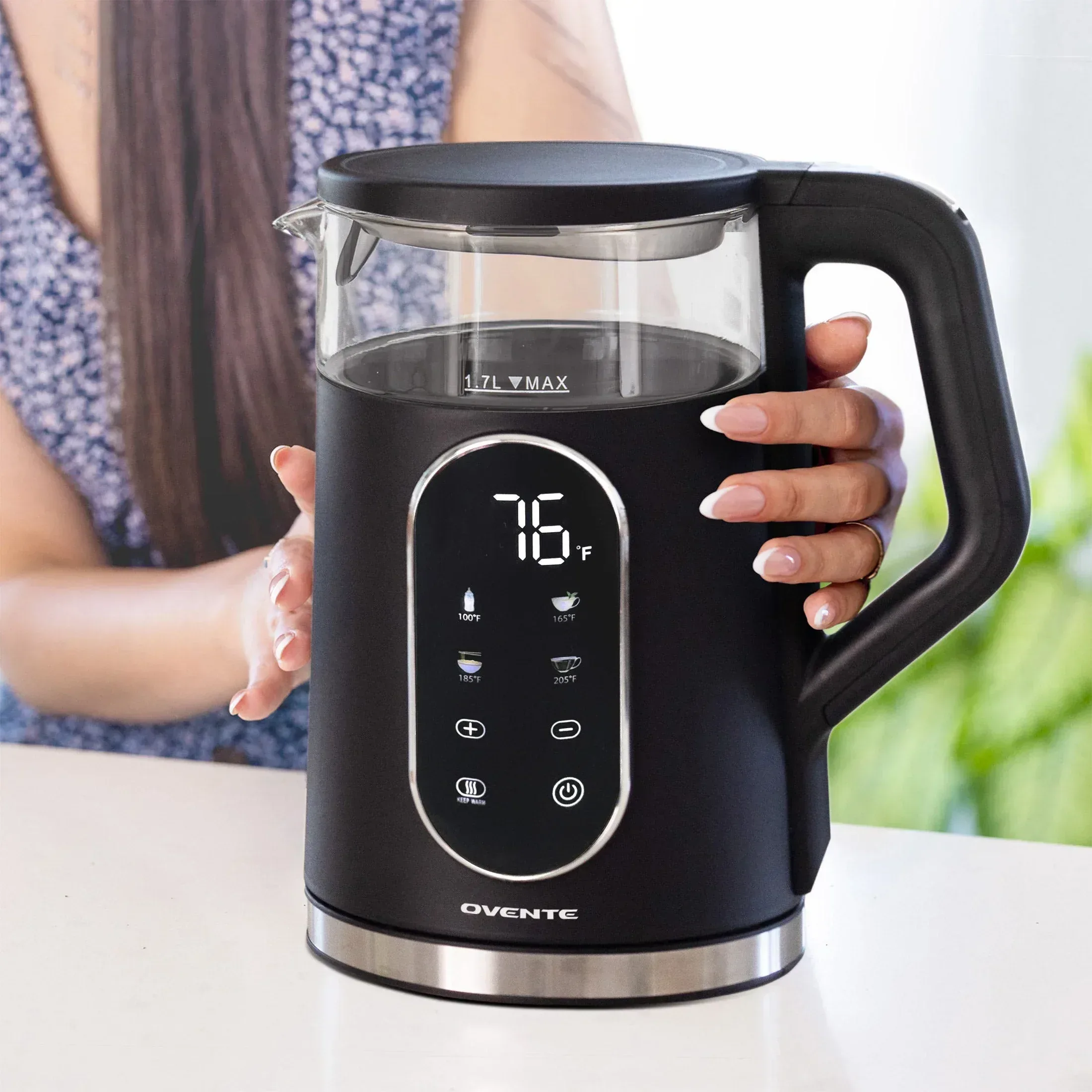 Ovente 1.7 Liter Electric Hot Water Kettle - Image 5