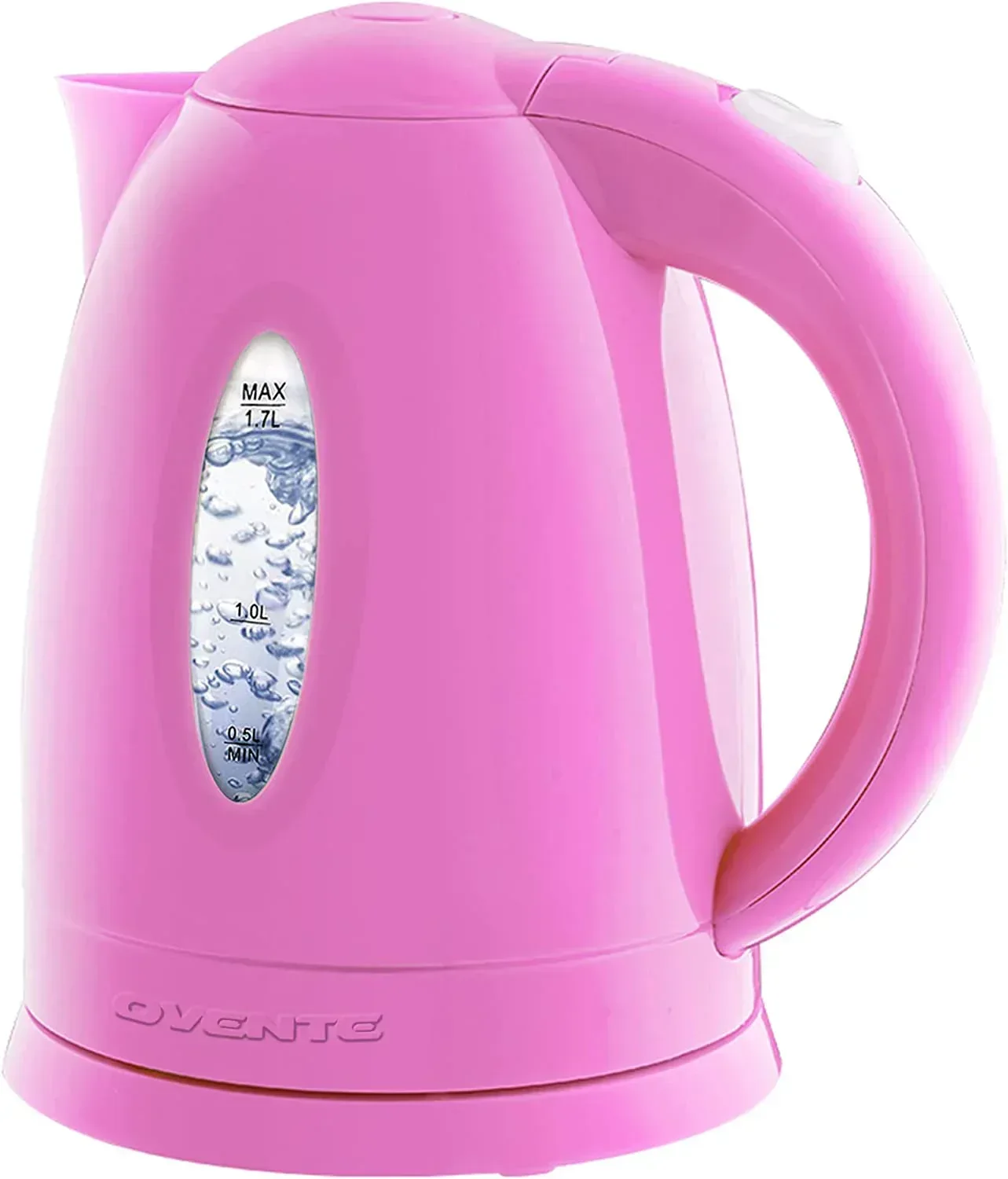 OVENTE Electric Kettle 1.7 Liter – BPA-Free Cordless Hot Water Kettle – Black (KP72B) - Image 6