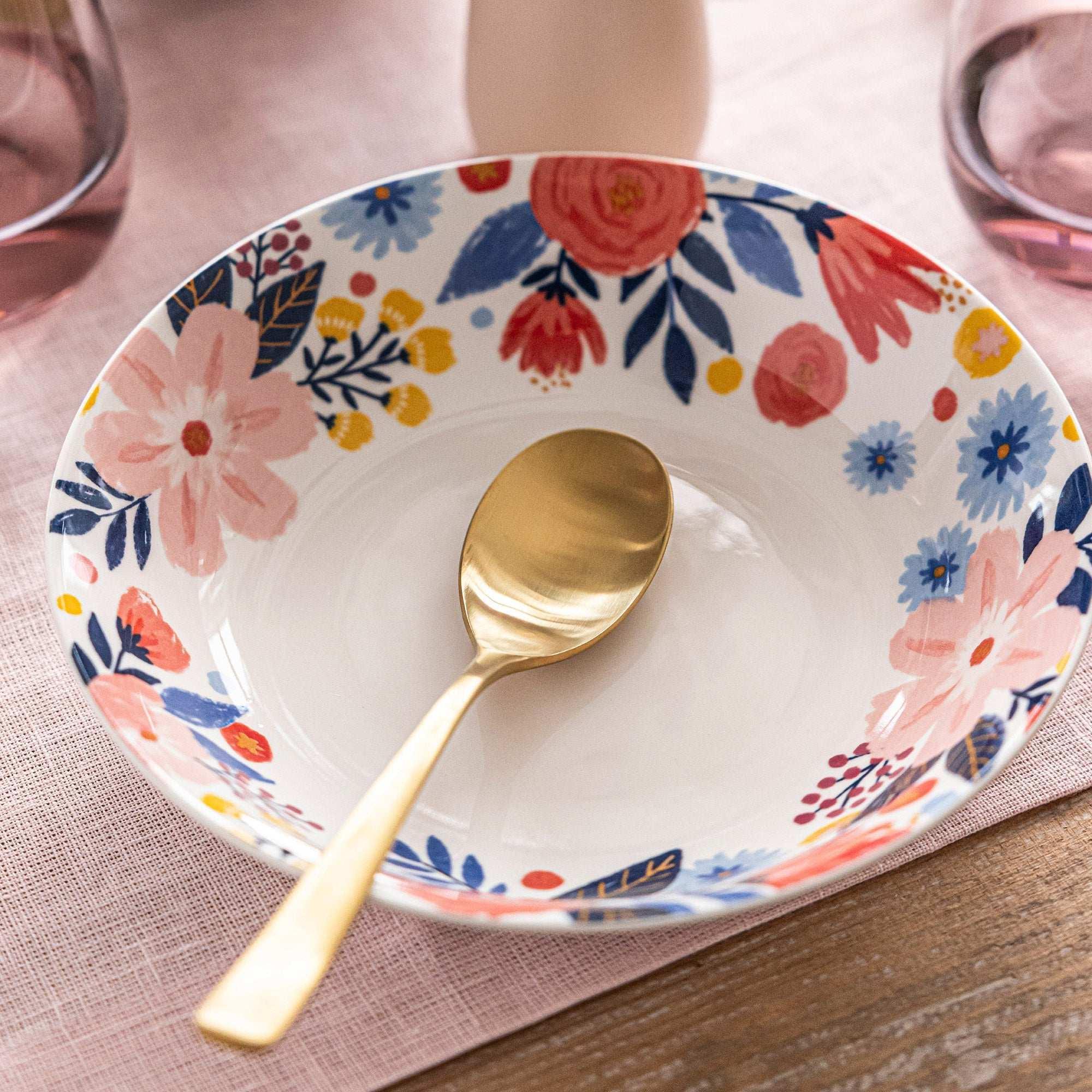 over&back Spring Garden 4-piece Dinner Bowl Set by Jess Phoenix - Image 5