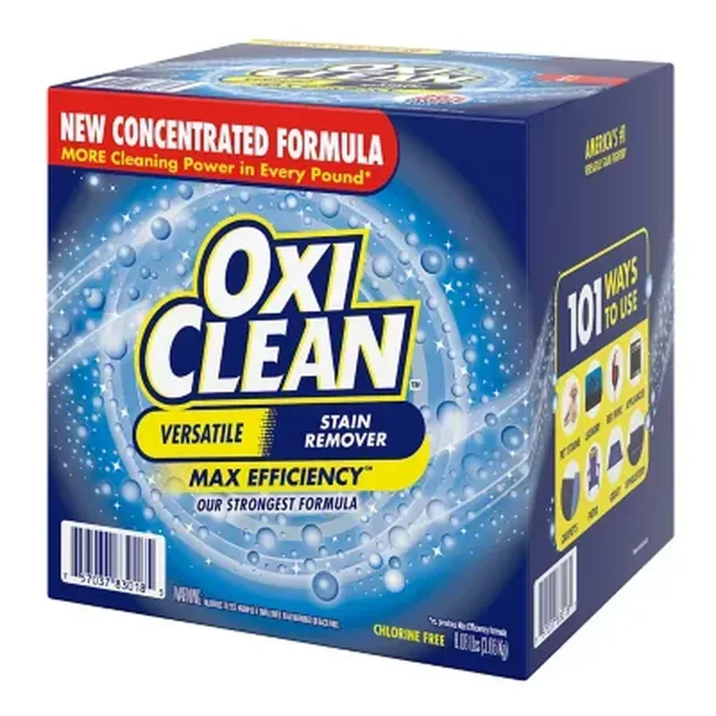 Oxiclean Concentrated Max Efficiency Versatile Stain Remover Powder (8.08 Lbs.) - Image 2