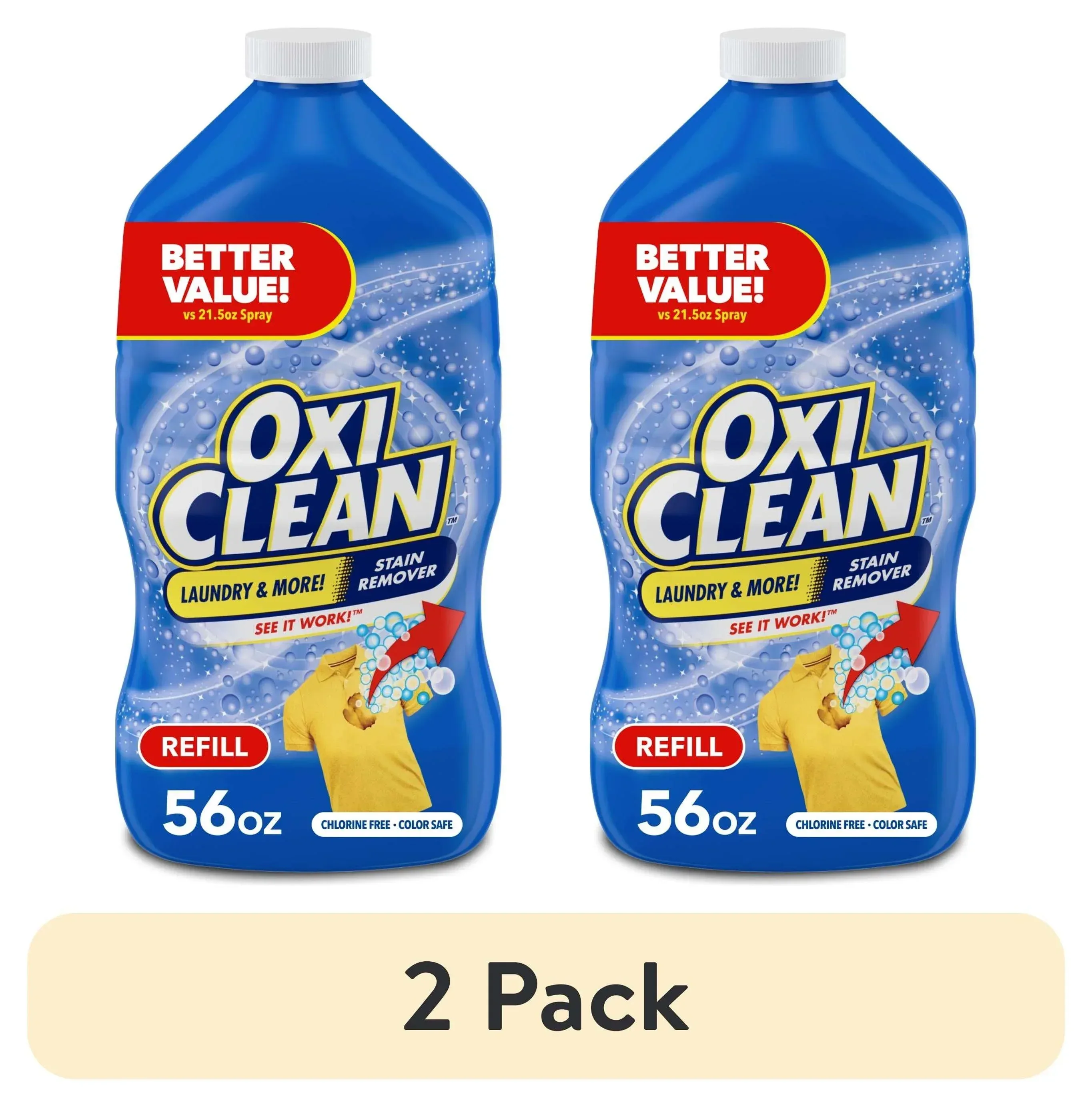OxiClean Laundry Stain Remover Refill, 56 fl oz - Image 9