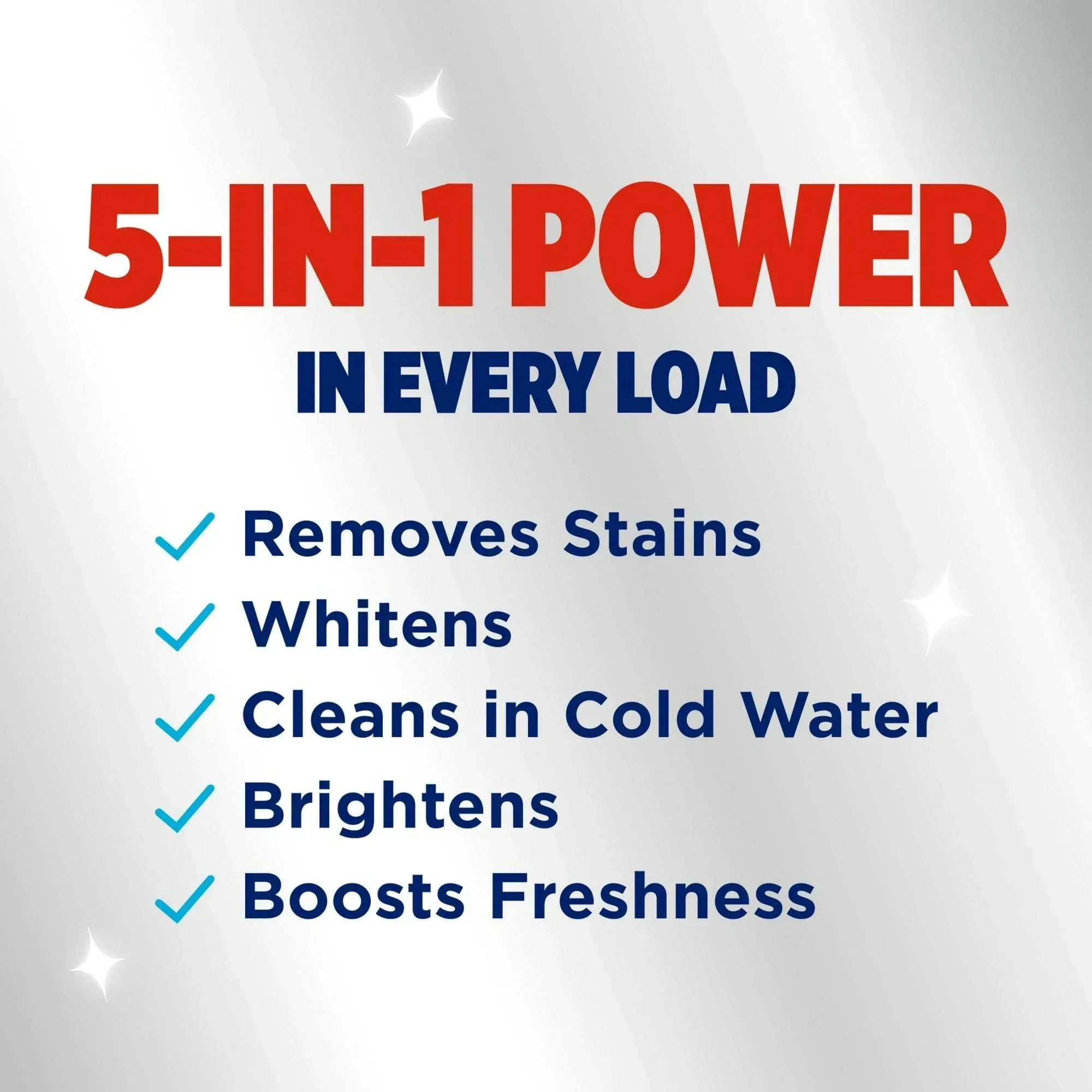OxiClean Max Force Advanced Stain Remover Powder, To Use with Detergent, 3 lbs - Image 4