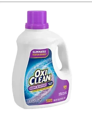 OxiClean Odor Blasters Odor and Stain Remover Laundry Booster Liquid, 100.5 oz. - Image 2