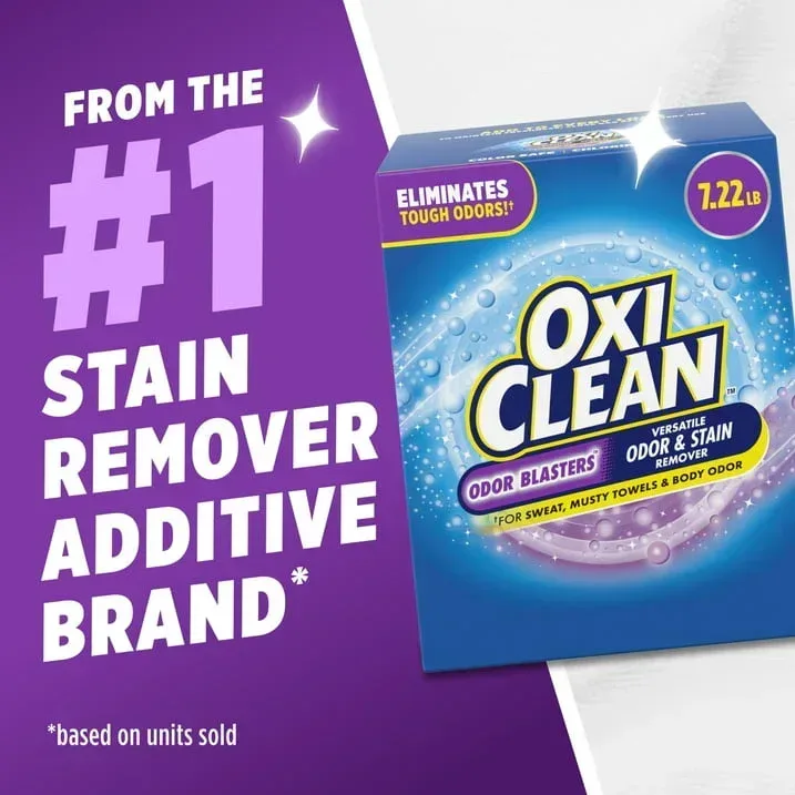 OxiClean Odor Blasters Versatile Odor and Stain Remover Powder, 7.22 lb. - Image 2