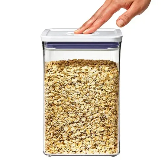 OXO SoftWorks 4-piece POP Container Set with Rice Measuring Cup & Scoop - Image 7