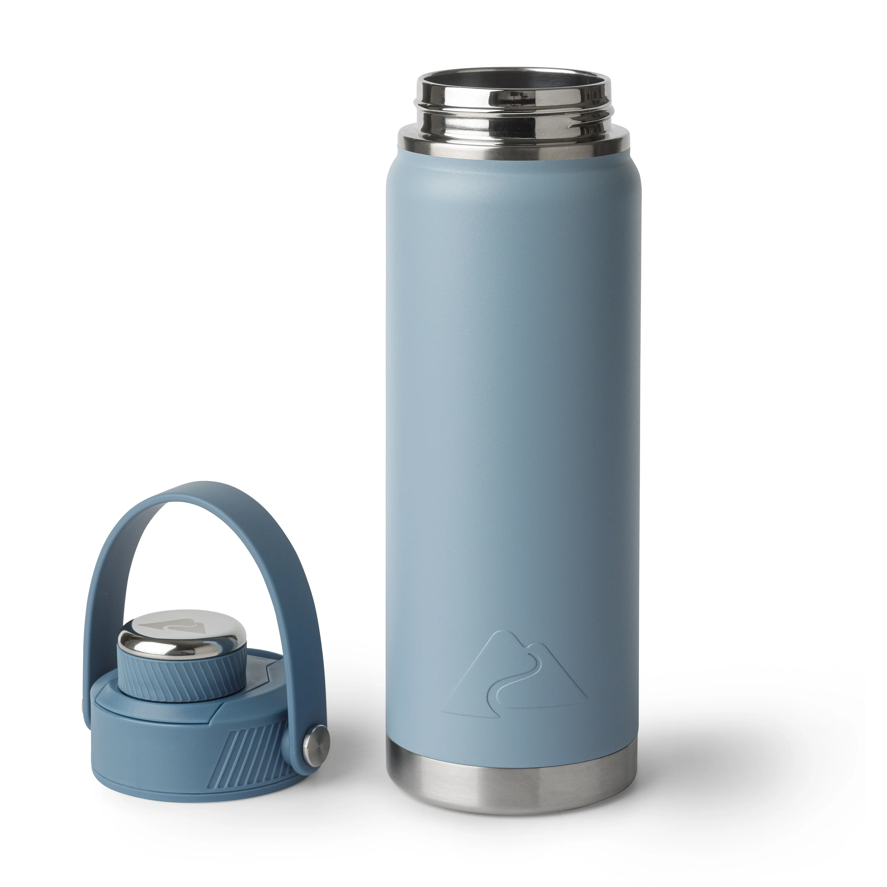 Ozark Trail 24 oz Stainless Steel Insulated Chug Water Bottle, Light Blue - Image 4