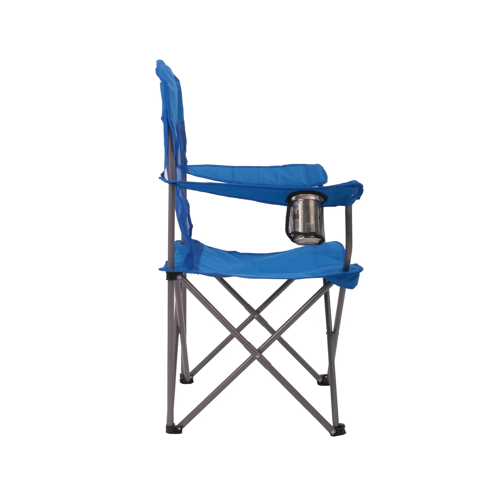Ozark Trail Basic Mesh Chair Blue, Adult, 32.28in x 20.28in x 37.60in - Image 10